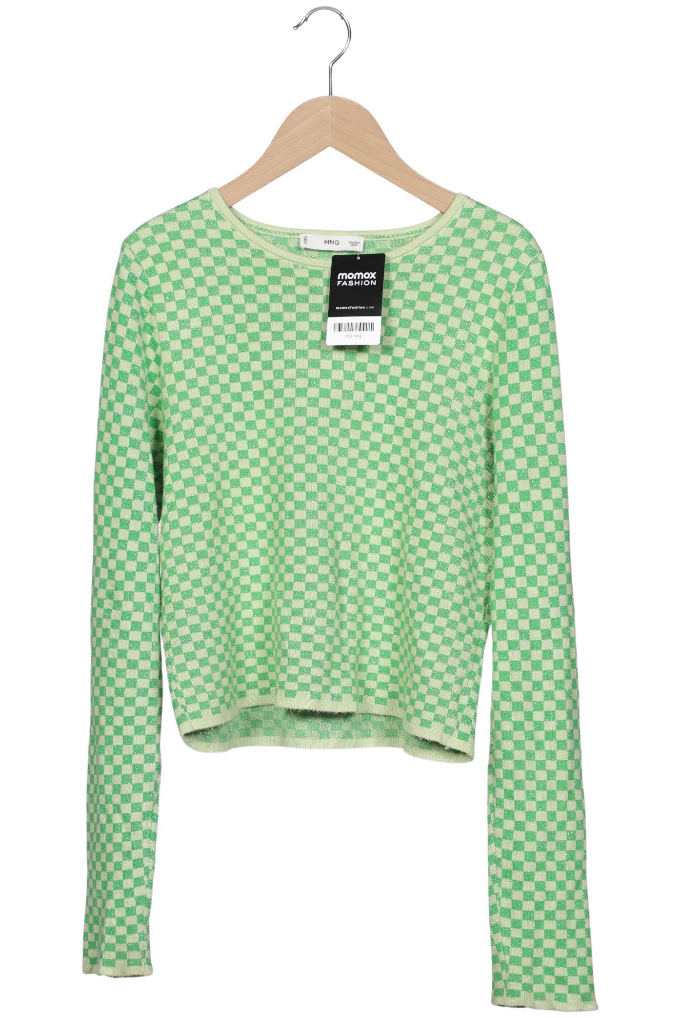 

Mango Damen Pullover, grün, Gr. 38