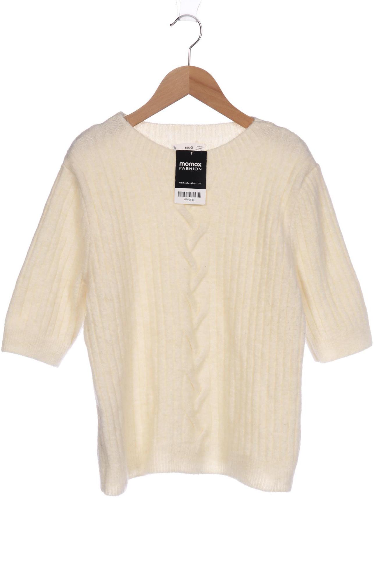 

MANGO Damen Pullover, cremeweiß