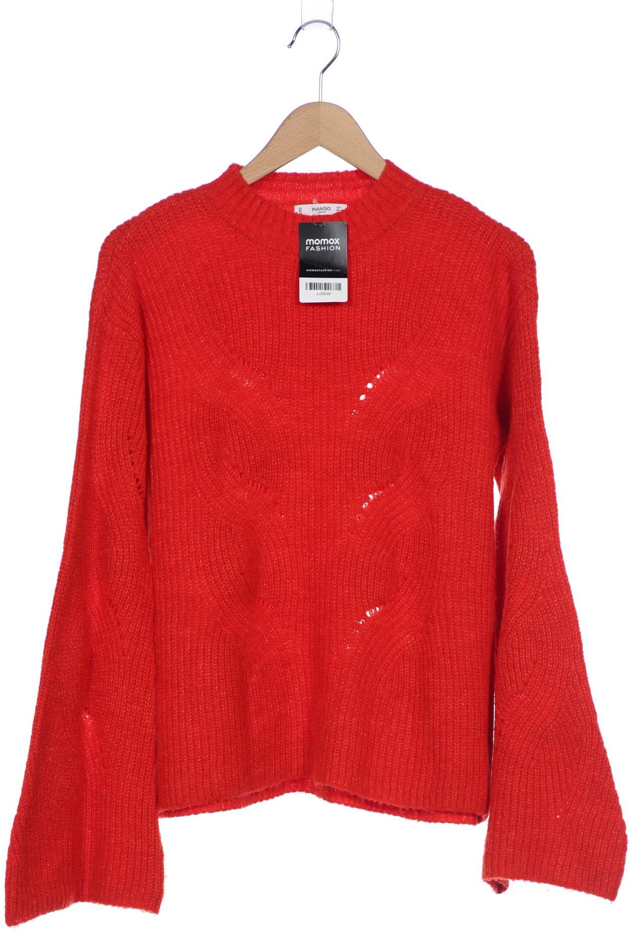 

Mango Damen Pullover, rot, Gr. 42