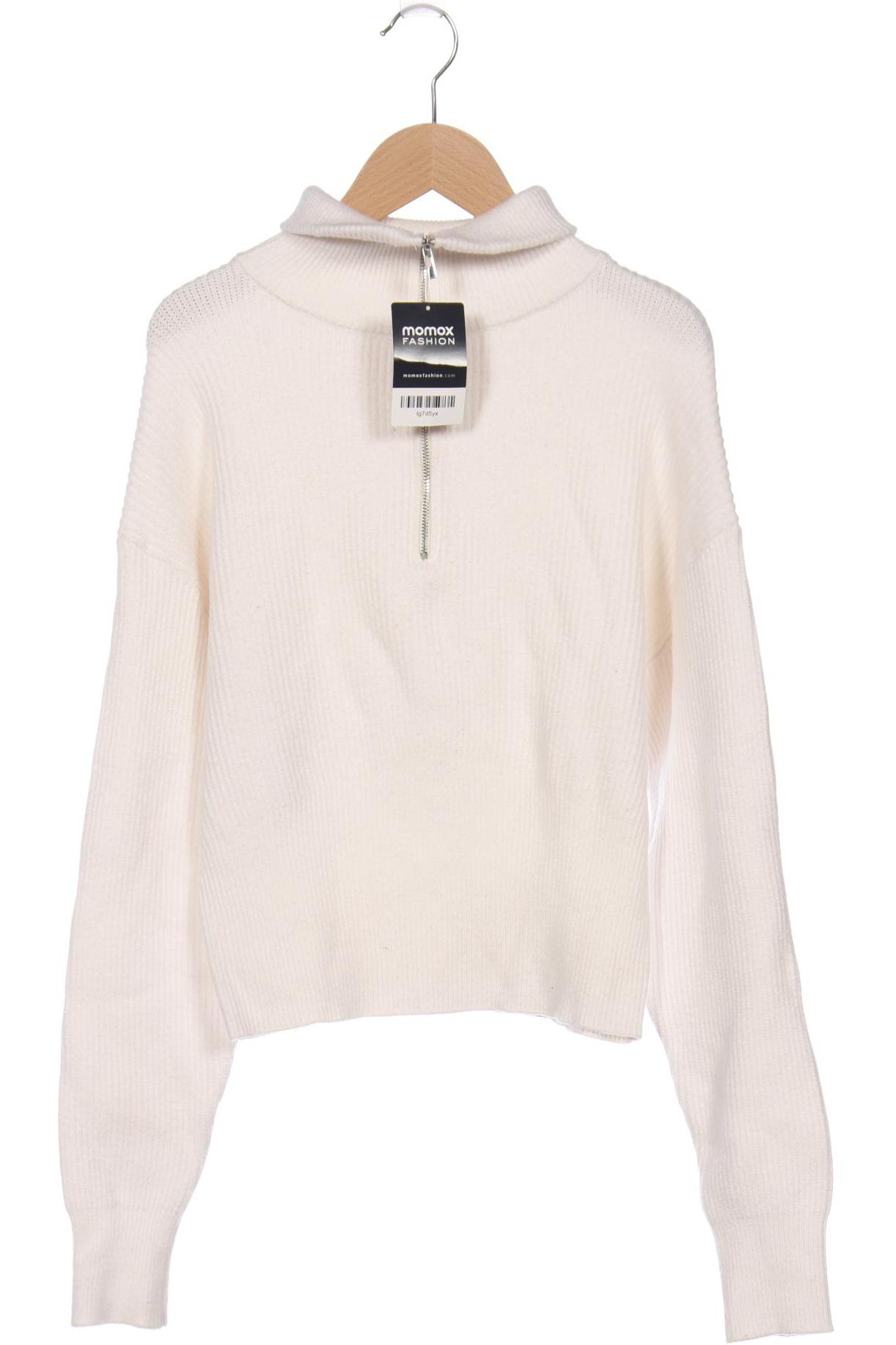 

Mango Damen Pullover, weiß, Gr. 38
