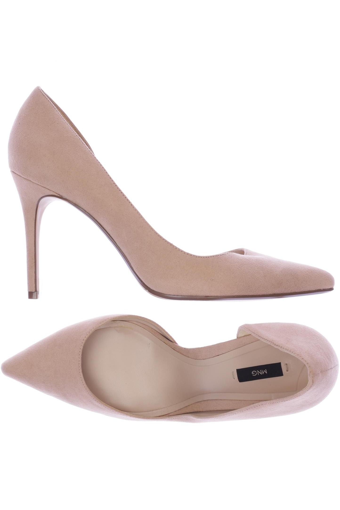 

Mango Damen Pumps, beige, Gr. 40