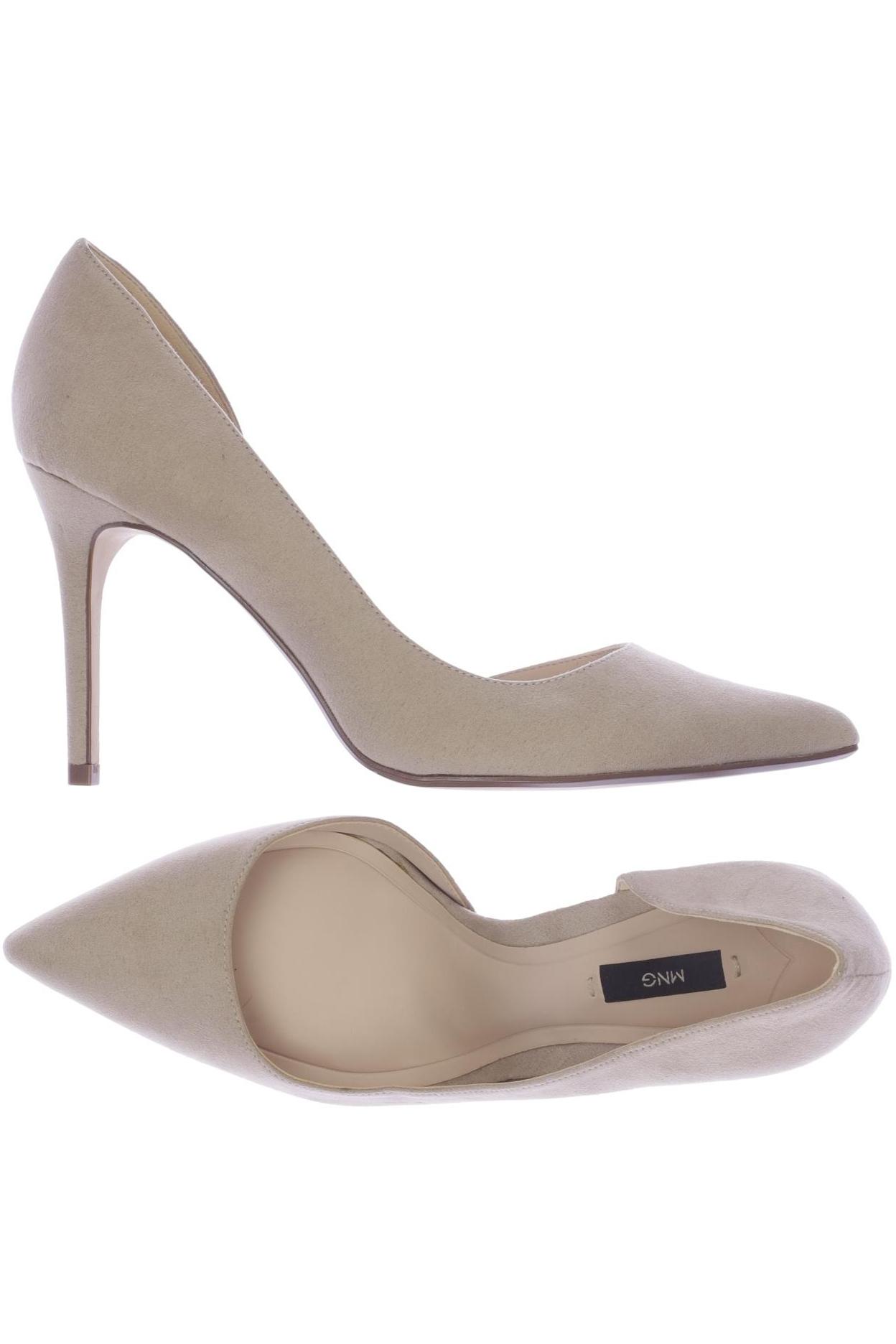 

Mango Damen Pumps, beige, Gr. 37