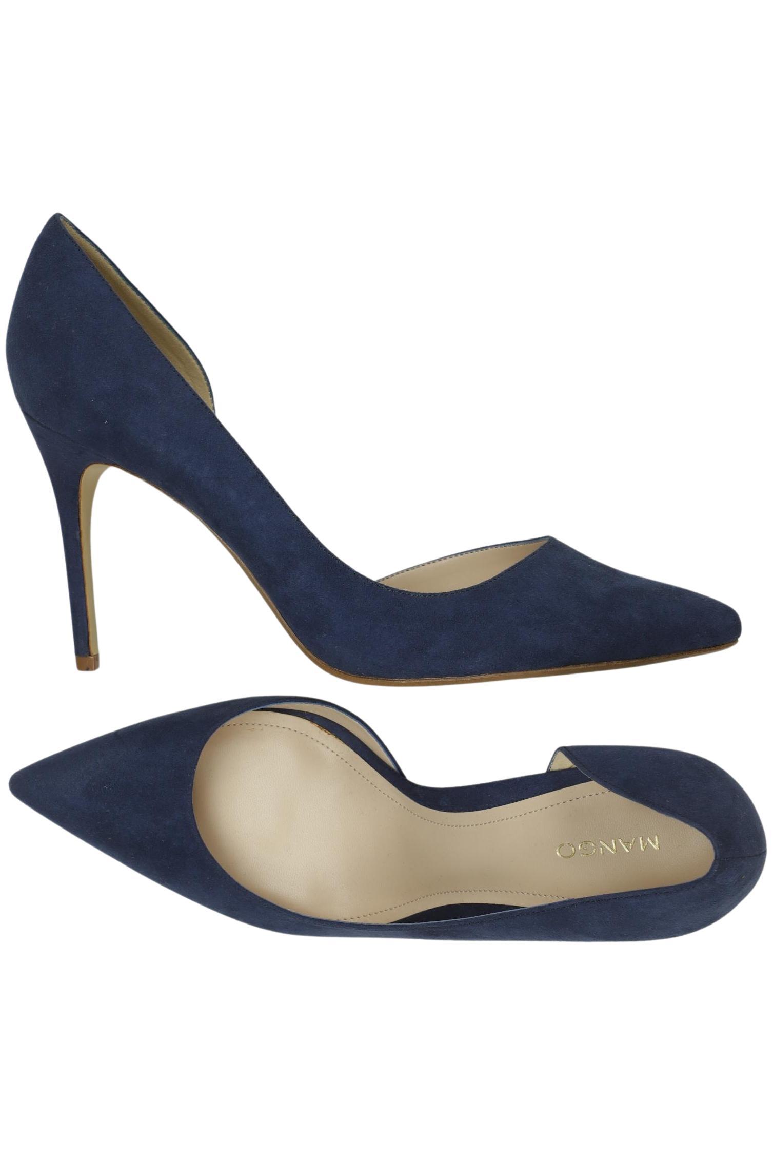 

Mango Damen Pumps, blau, Gr. 41