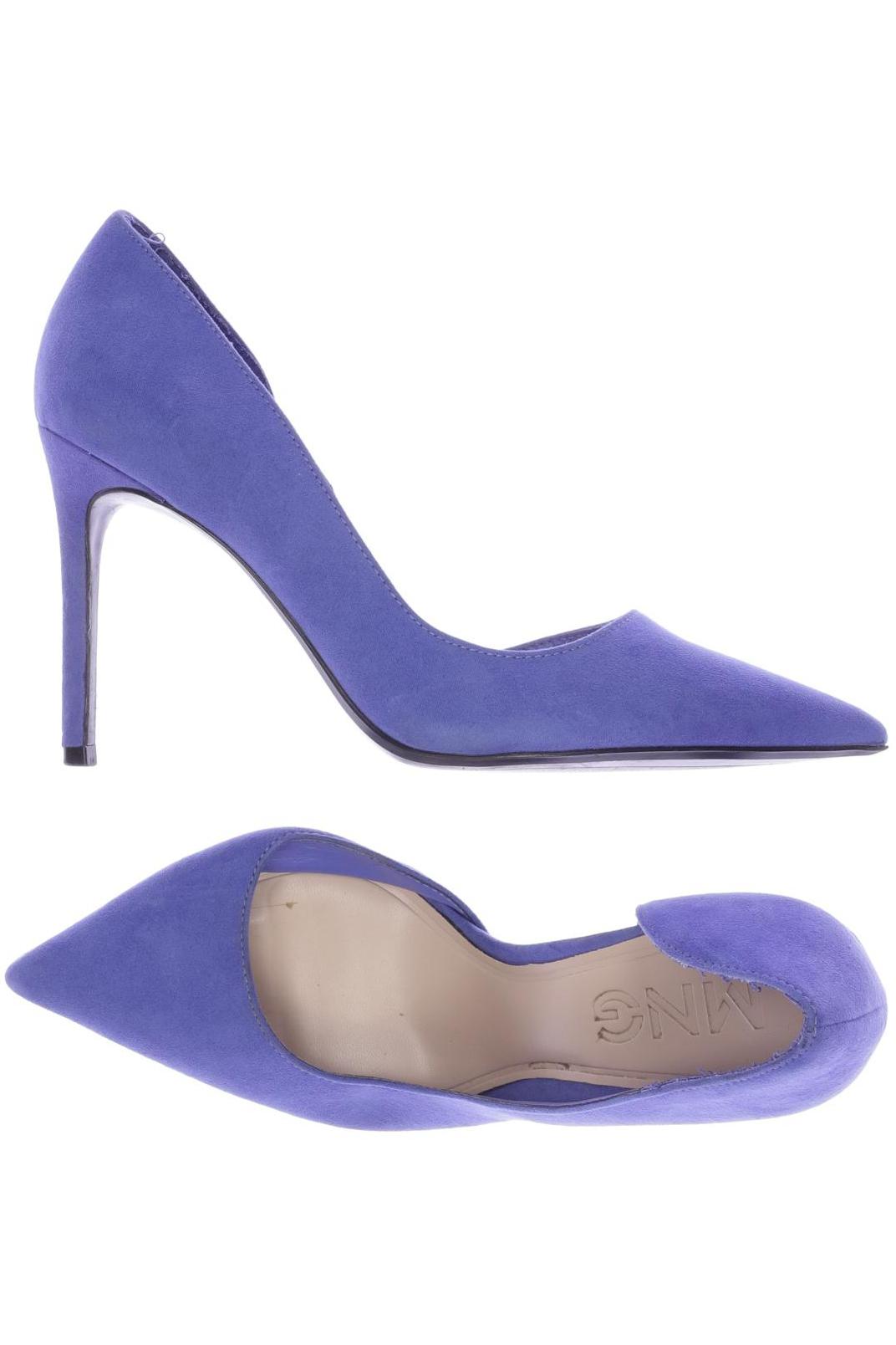 

Mango Damen Pumps, blau, Gr. 38