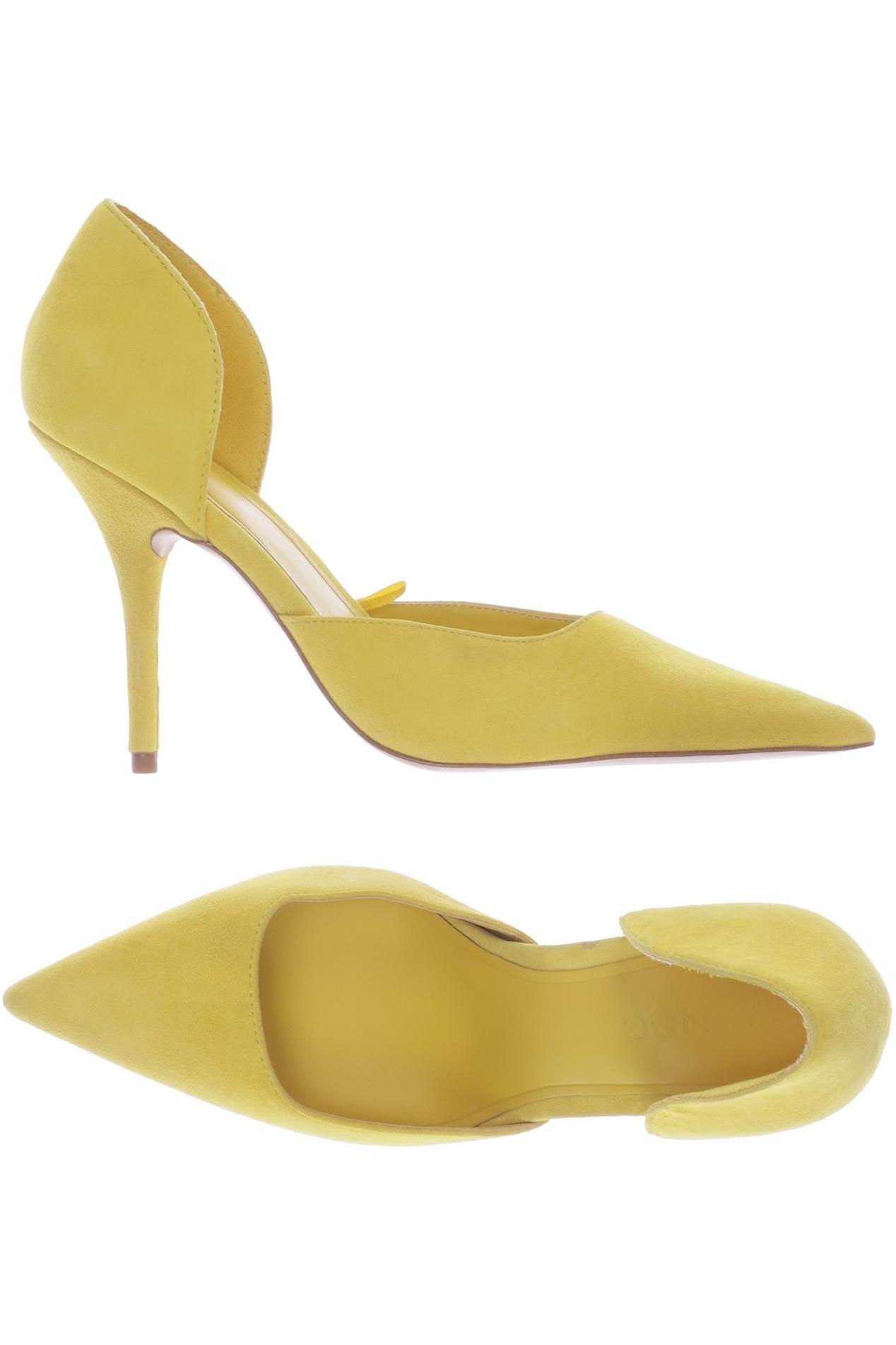 

MANGO Damen Pumps, gelb