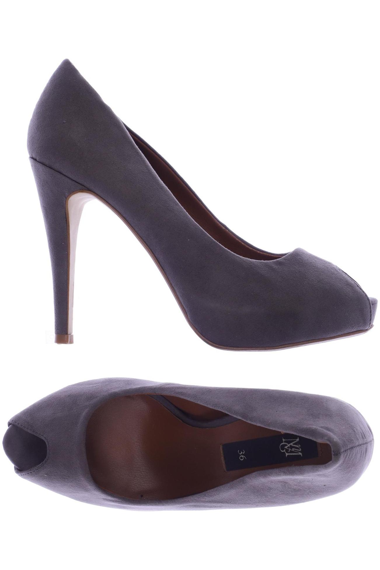 

Mango Damen Pumps, grau, Gr. 36