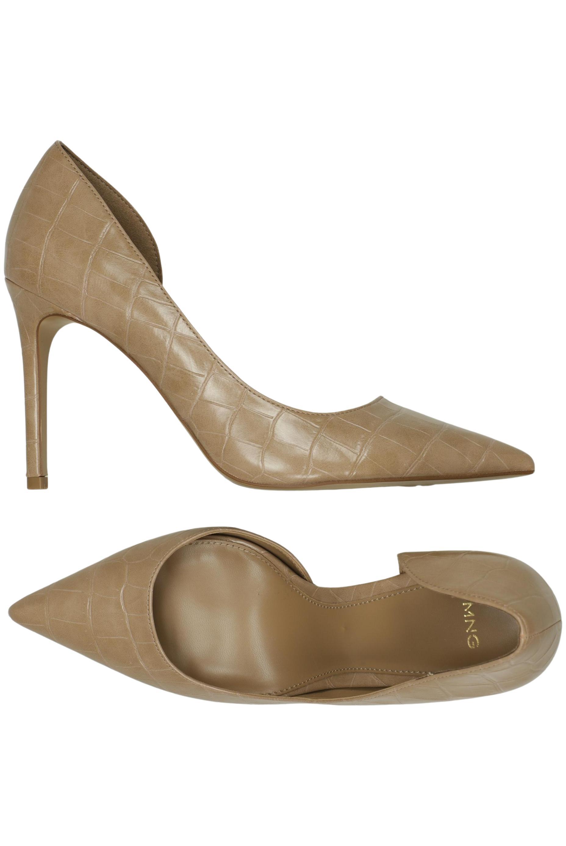 

Mango Damen Pumps, beige, Gr. 40