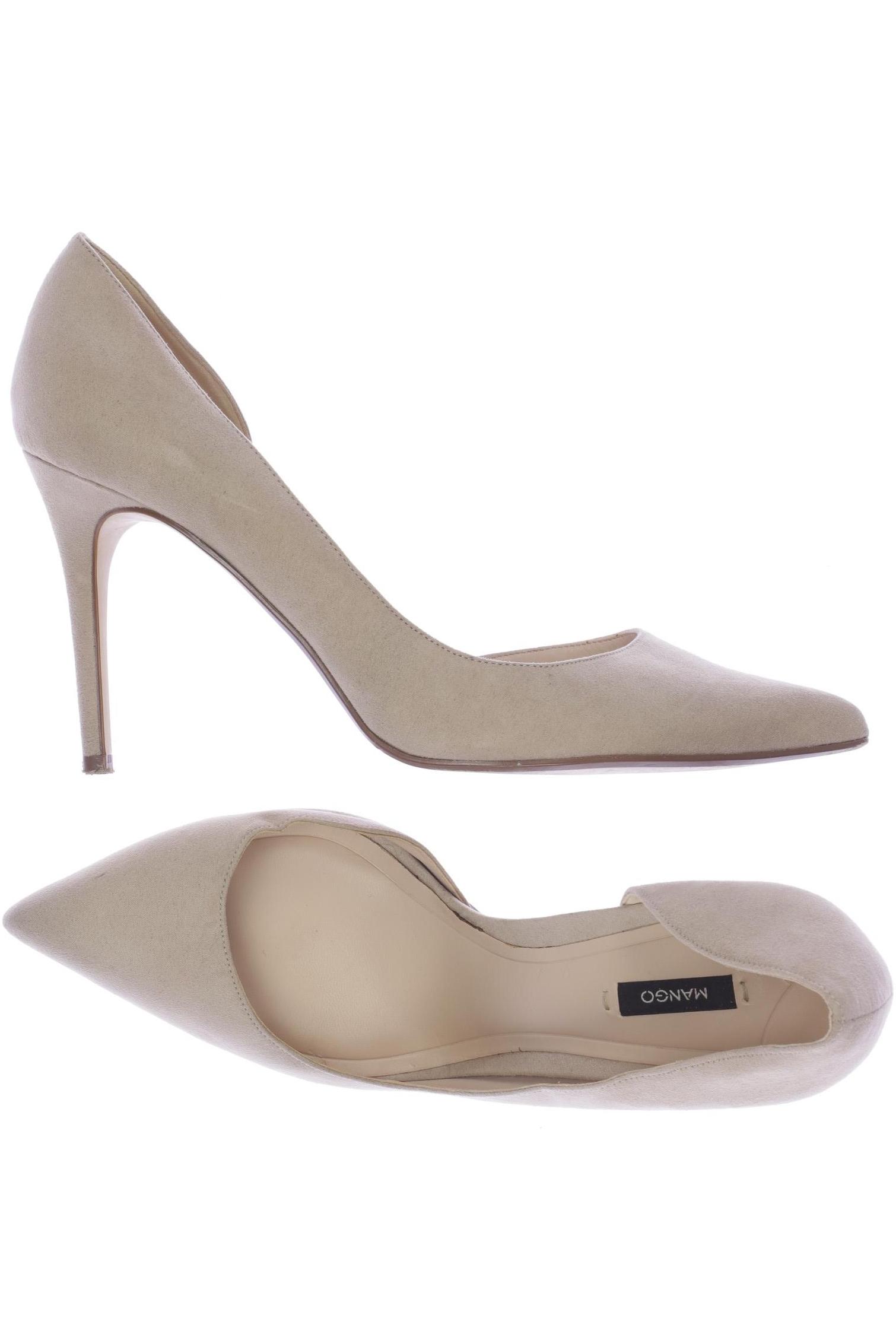 

Mango Damen Pumps, beige, Gr. 40