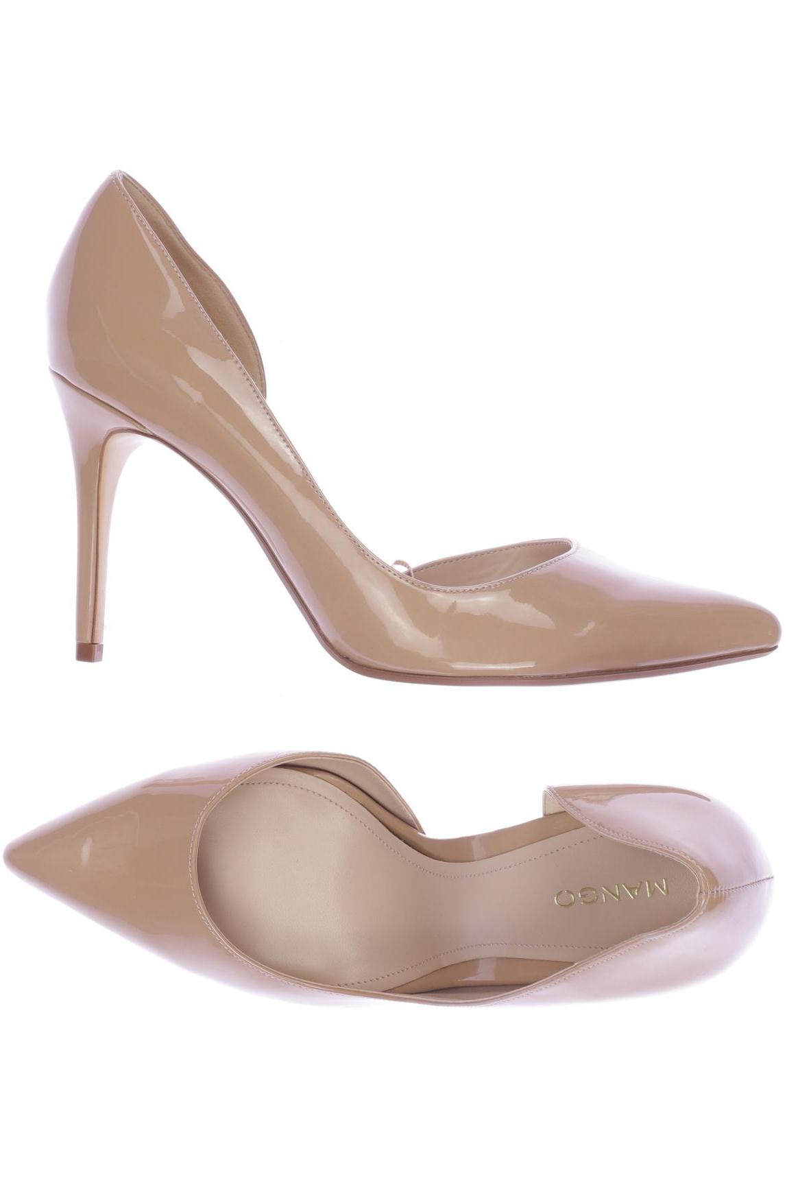 

Mango Damen Pumps, beige, Gr. 38