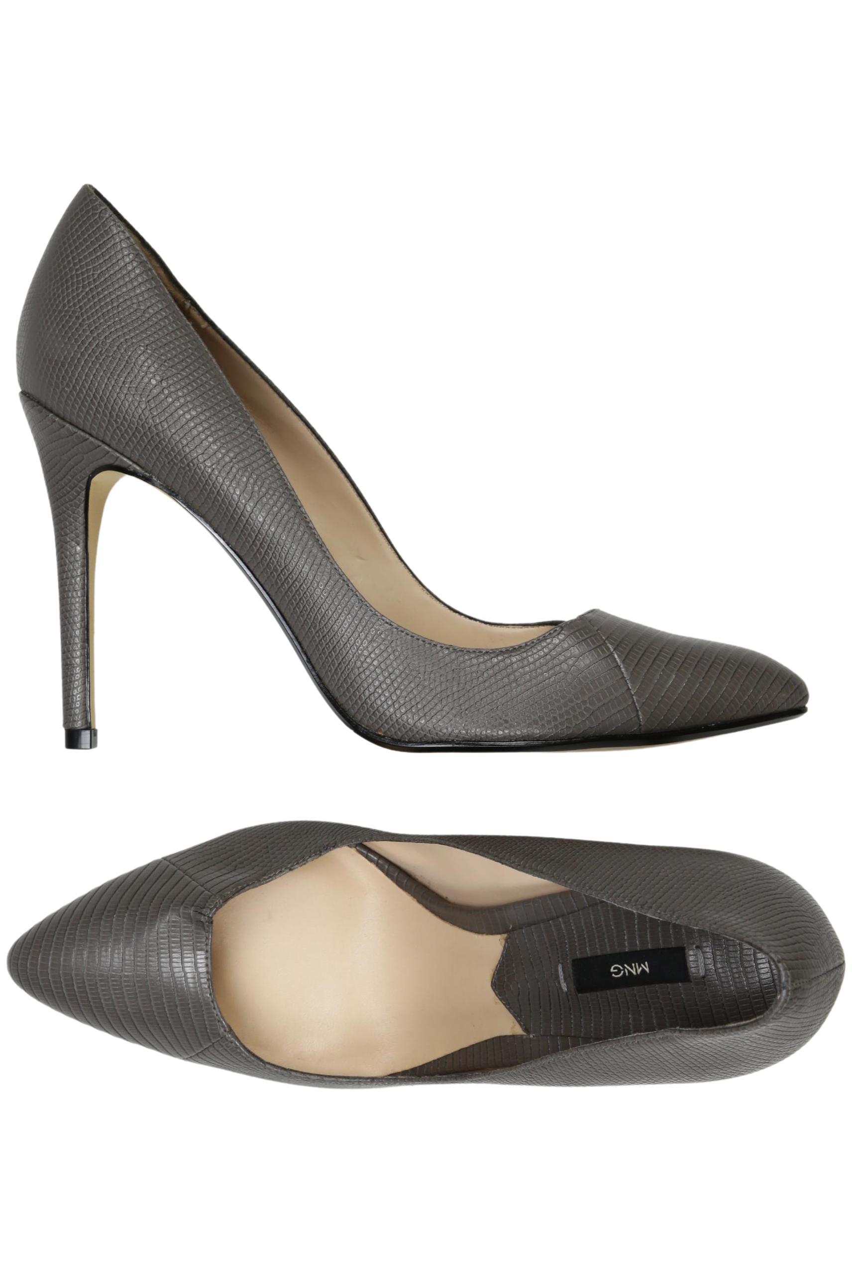 

Mango Damen Pumps, grau, Gr. 39