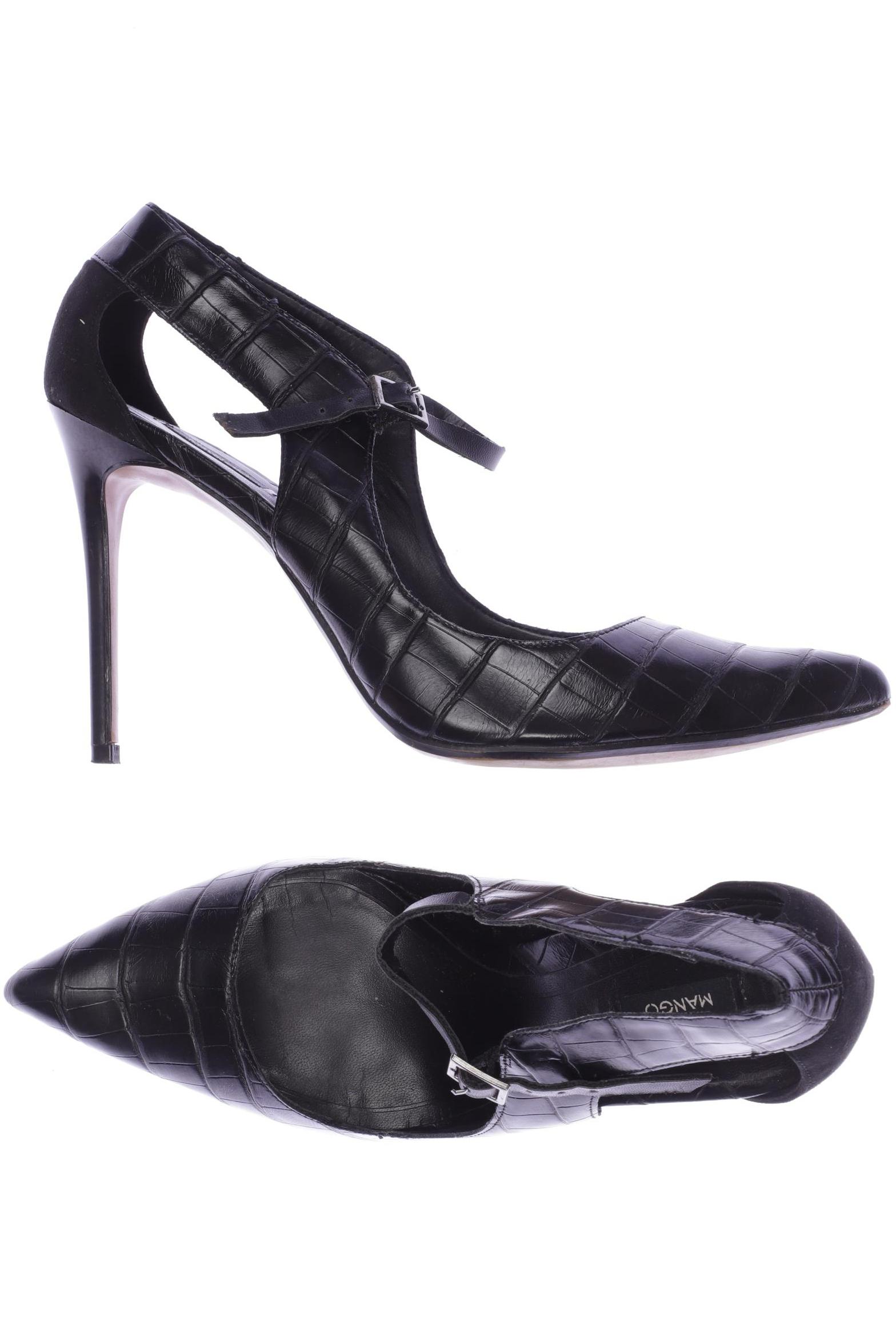 

Mango Damen Pumps, schwarz, Gr. 38