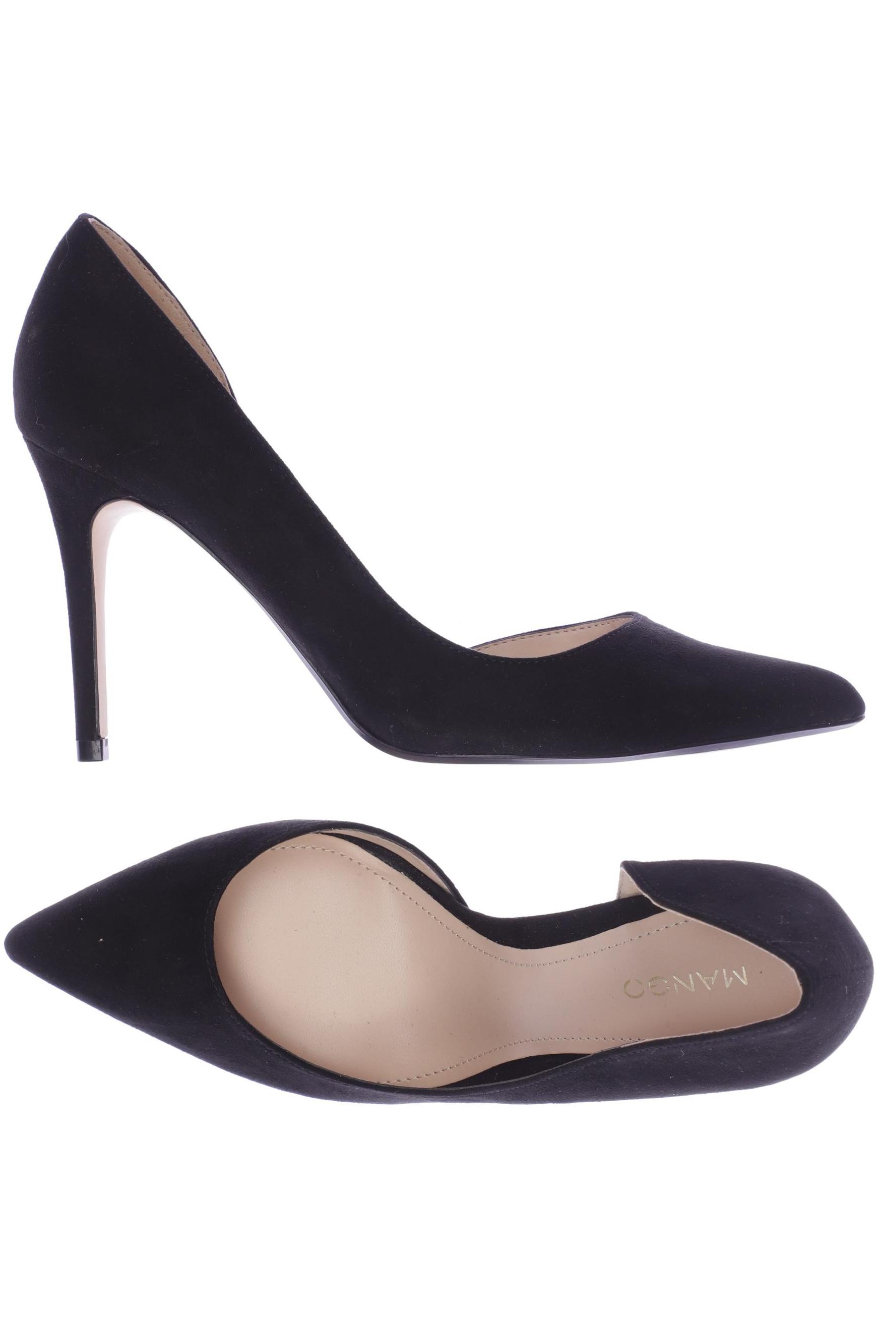 

MANGO Damen Pumps, schwarz