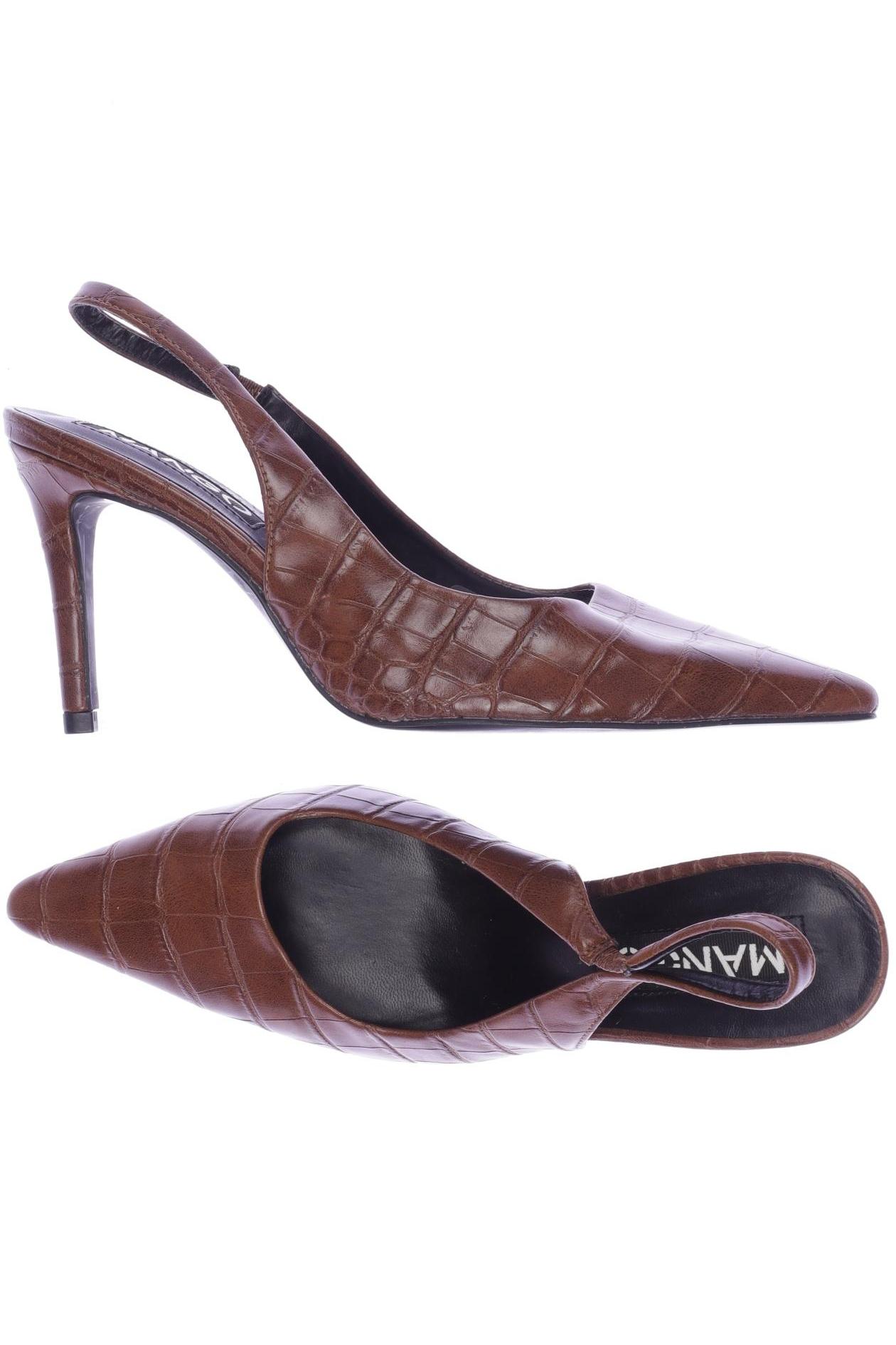 

Mango Damen Pumps, braun, Gr. 36