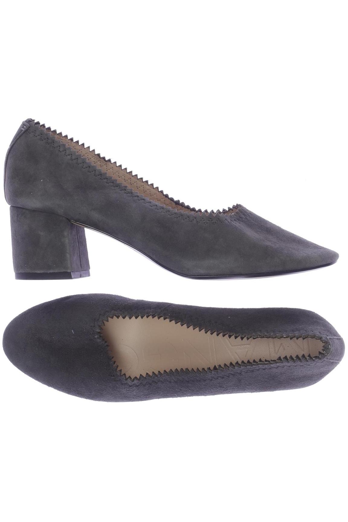 

Mango Damen Pumps, grau, Gr. 35