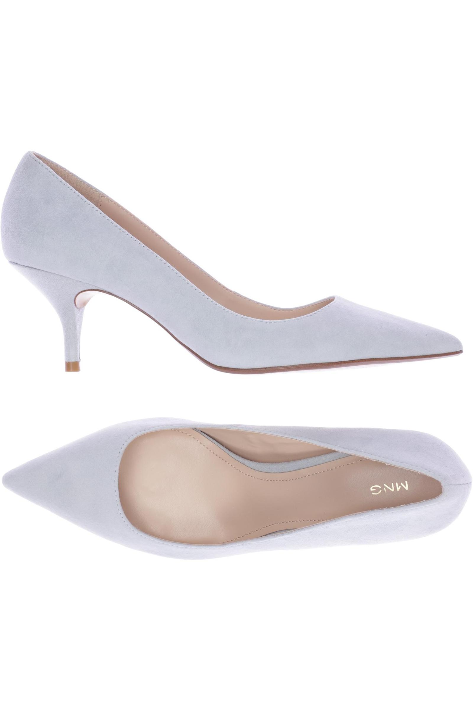 

Mango Damen Pumps, hellblau, Gr. 39