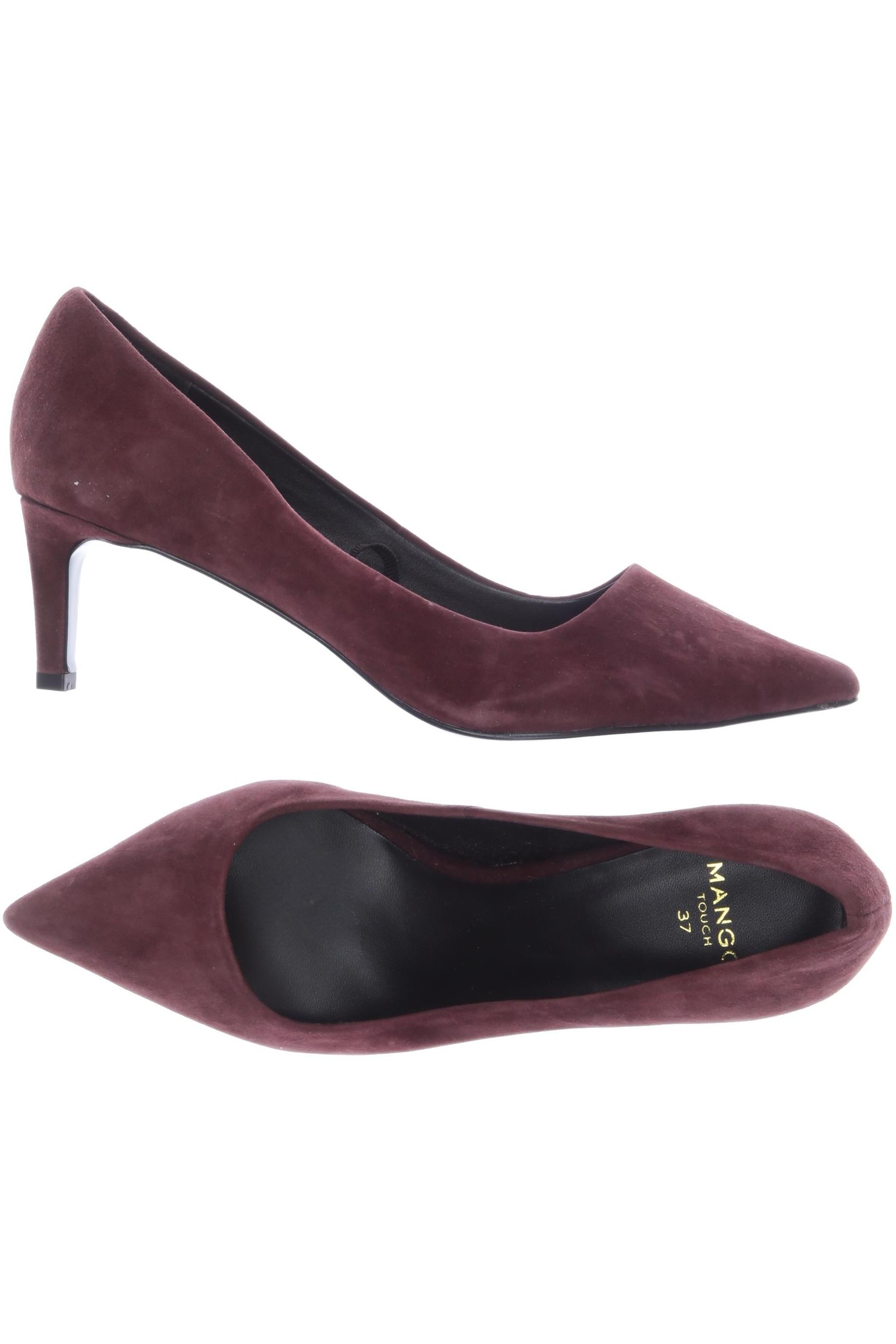 

Mango Damen Pumps, bordeaux, Gr. 37