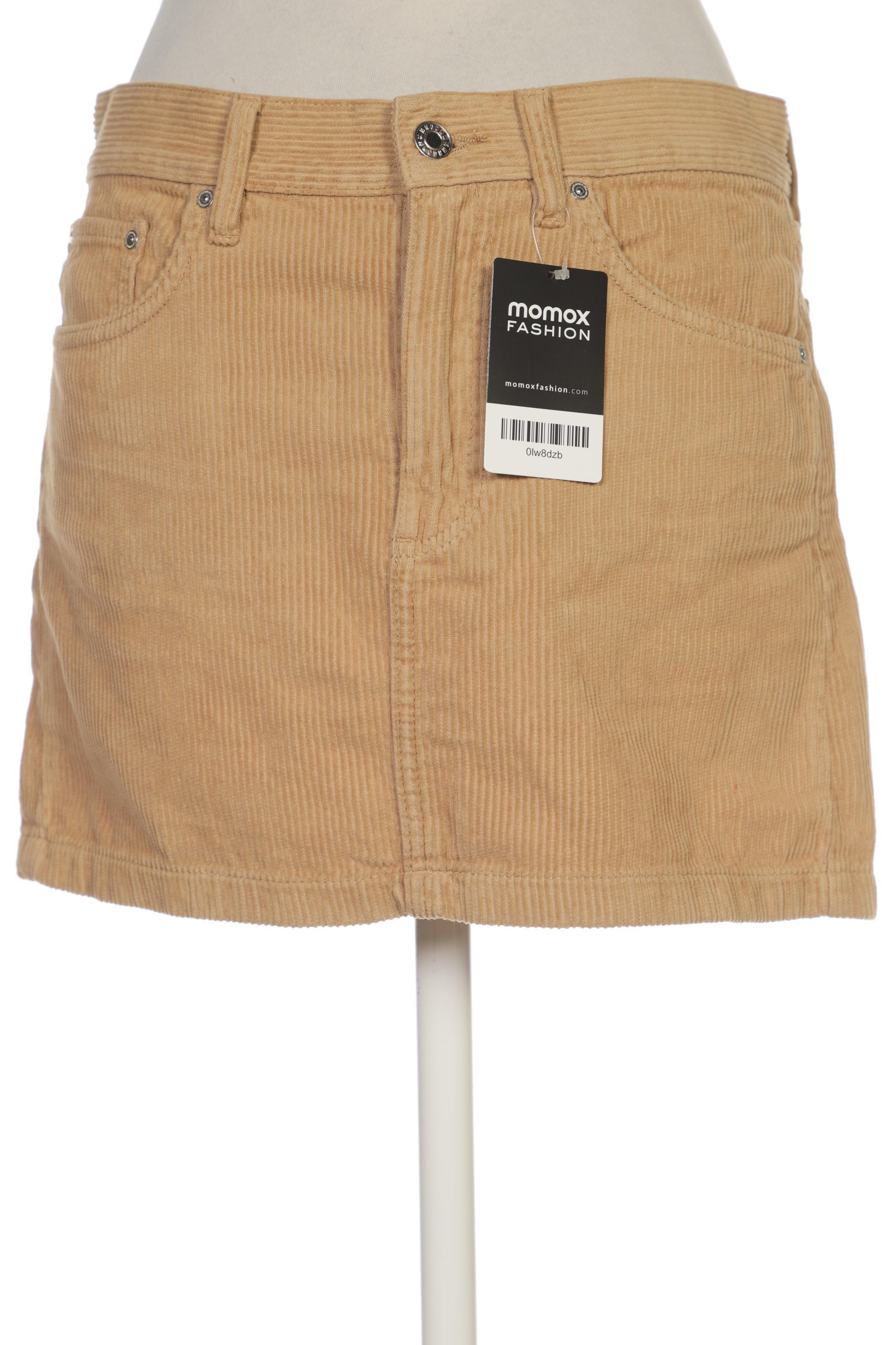 

Mango Damen Rock, beige, Gr. 34