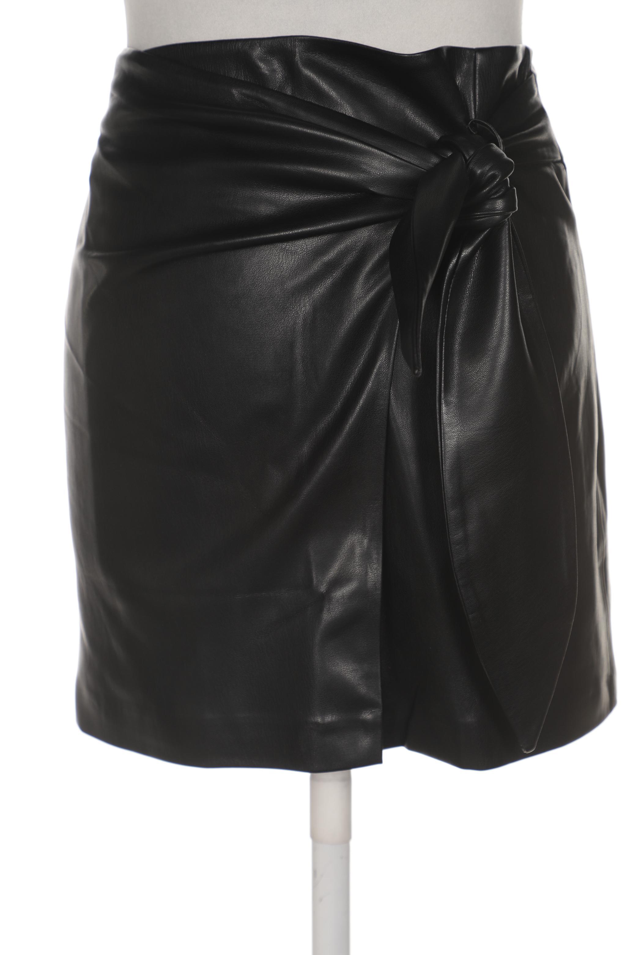 

MANGO Damen Rock, schwarz
