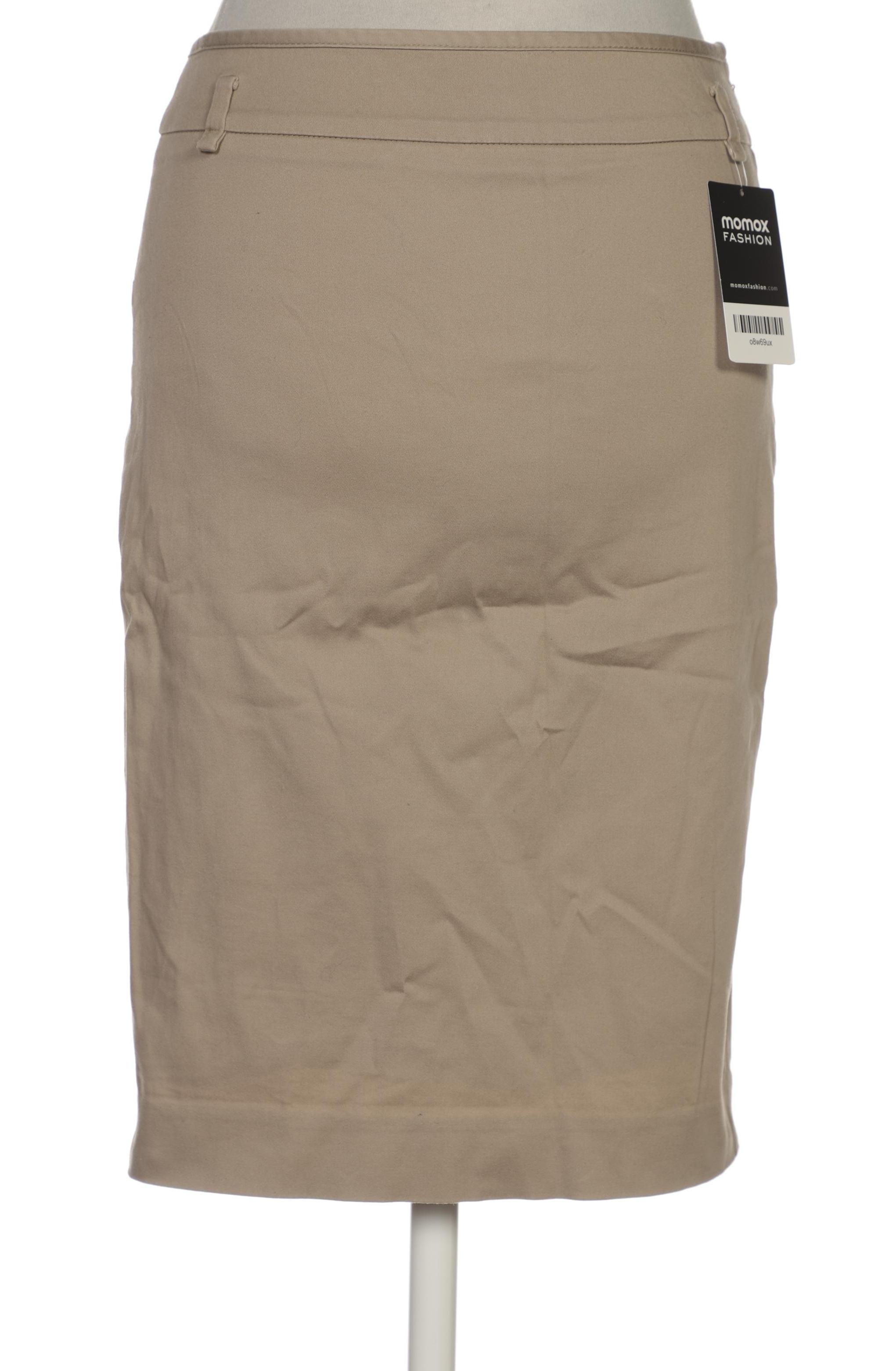 

Mango Damen Rock, beige, Gr. 34