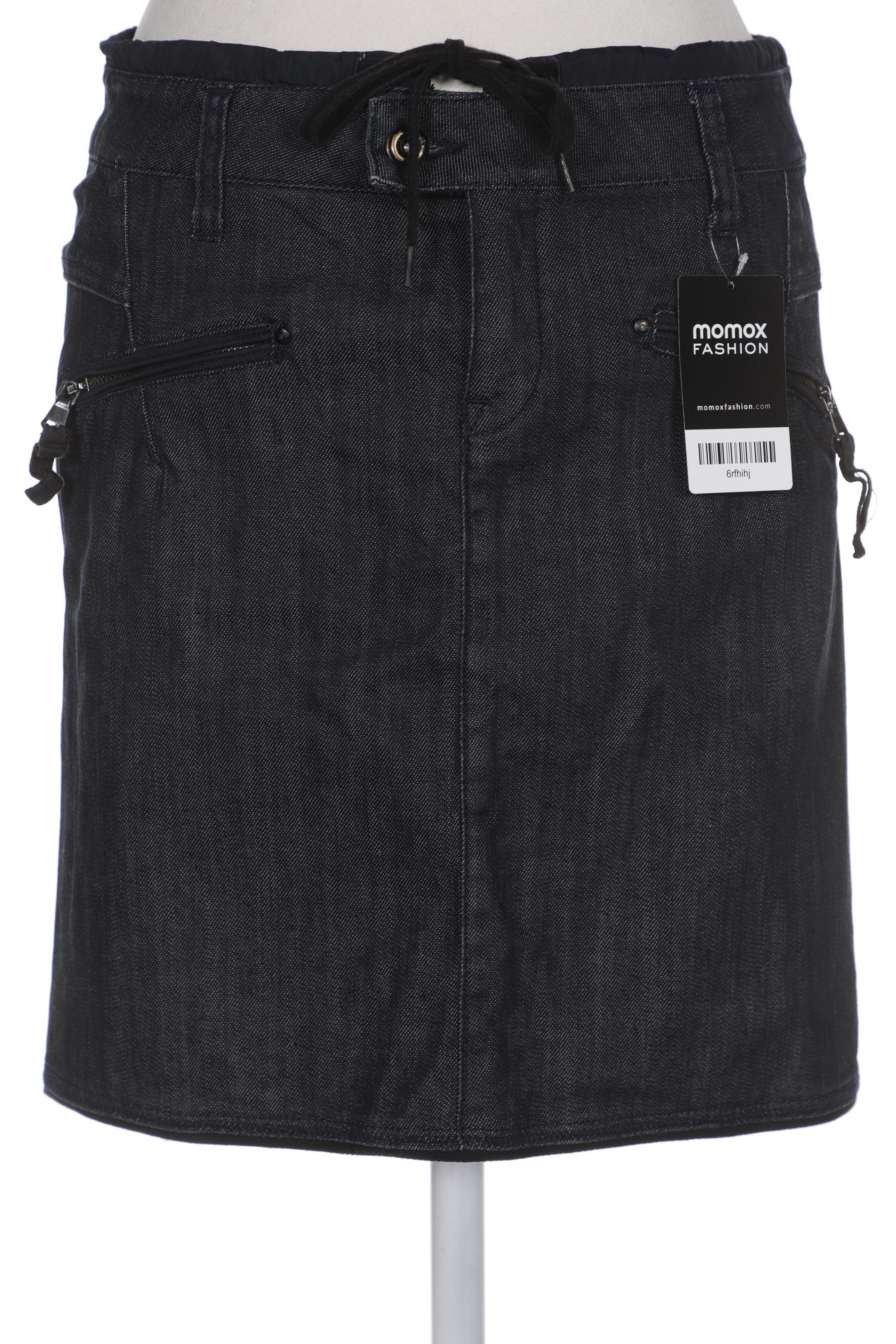 

MANGO Damen Rock, marineblau