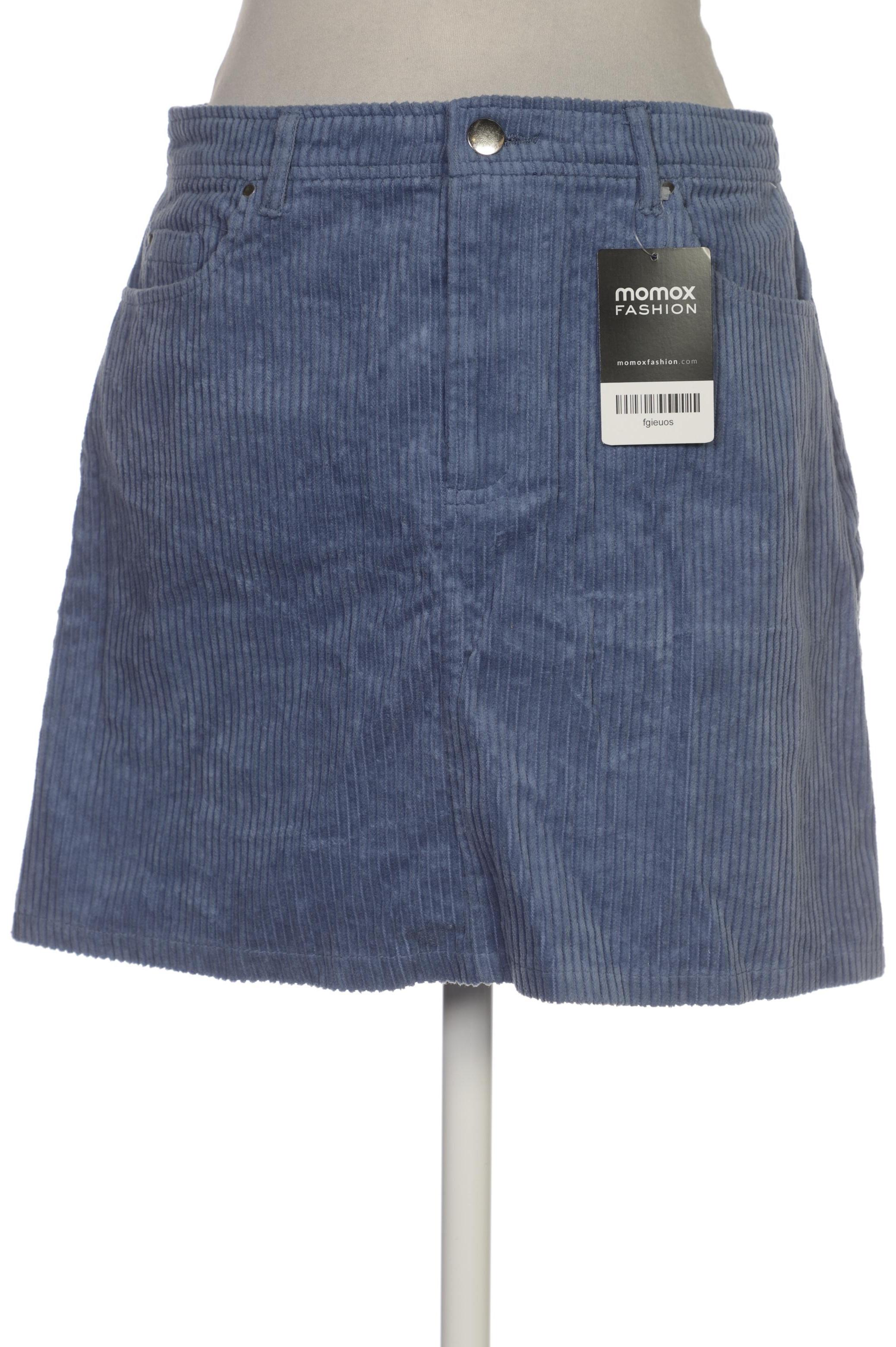 

Mango Damen Rock, blau, Gr. 36