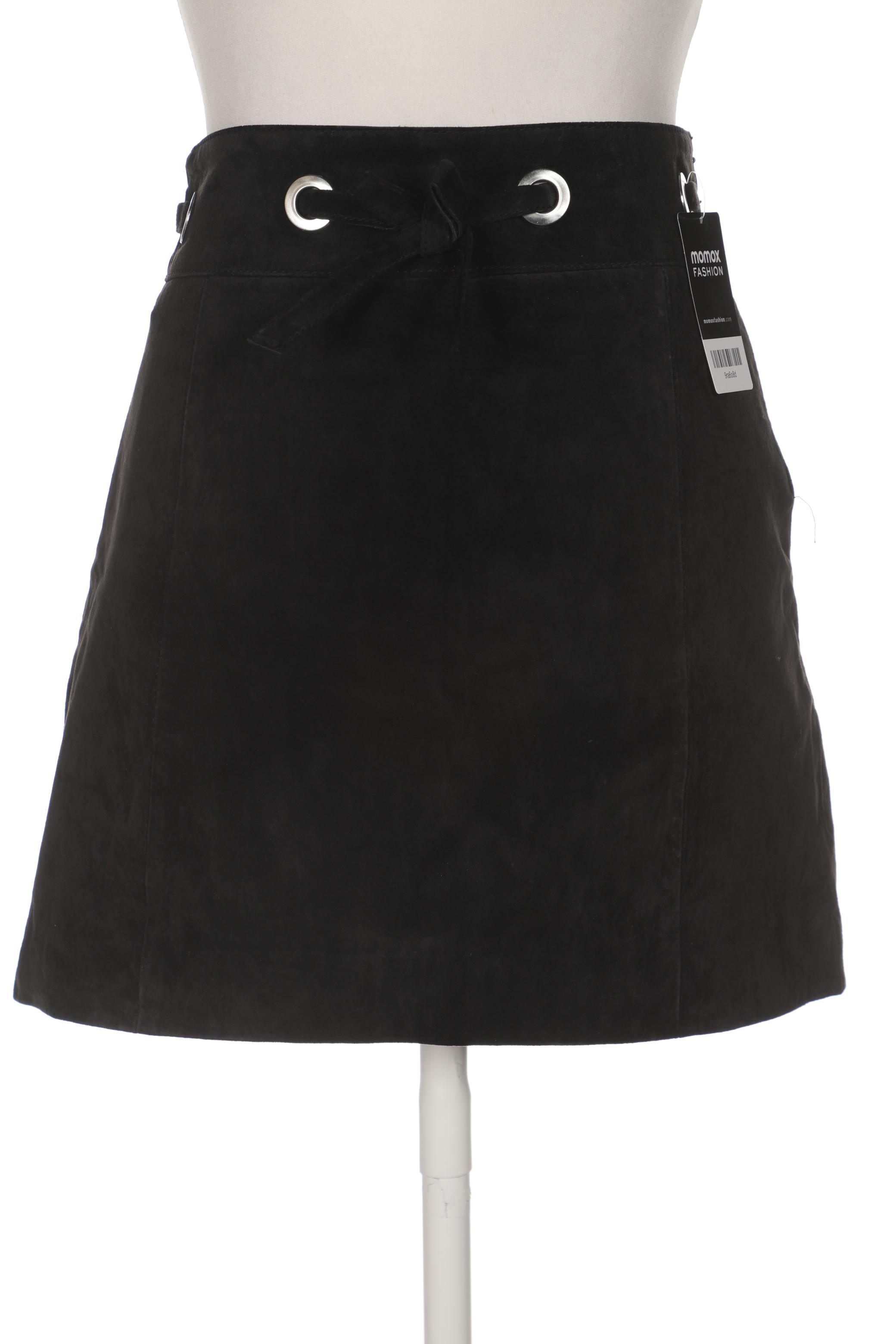 

MANGO Damen Rock, schwarz