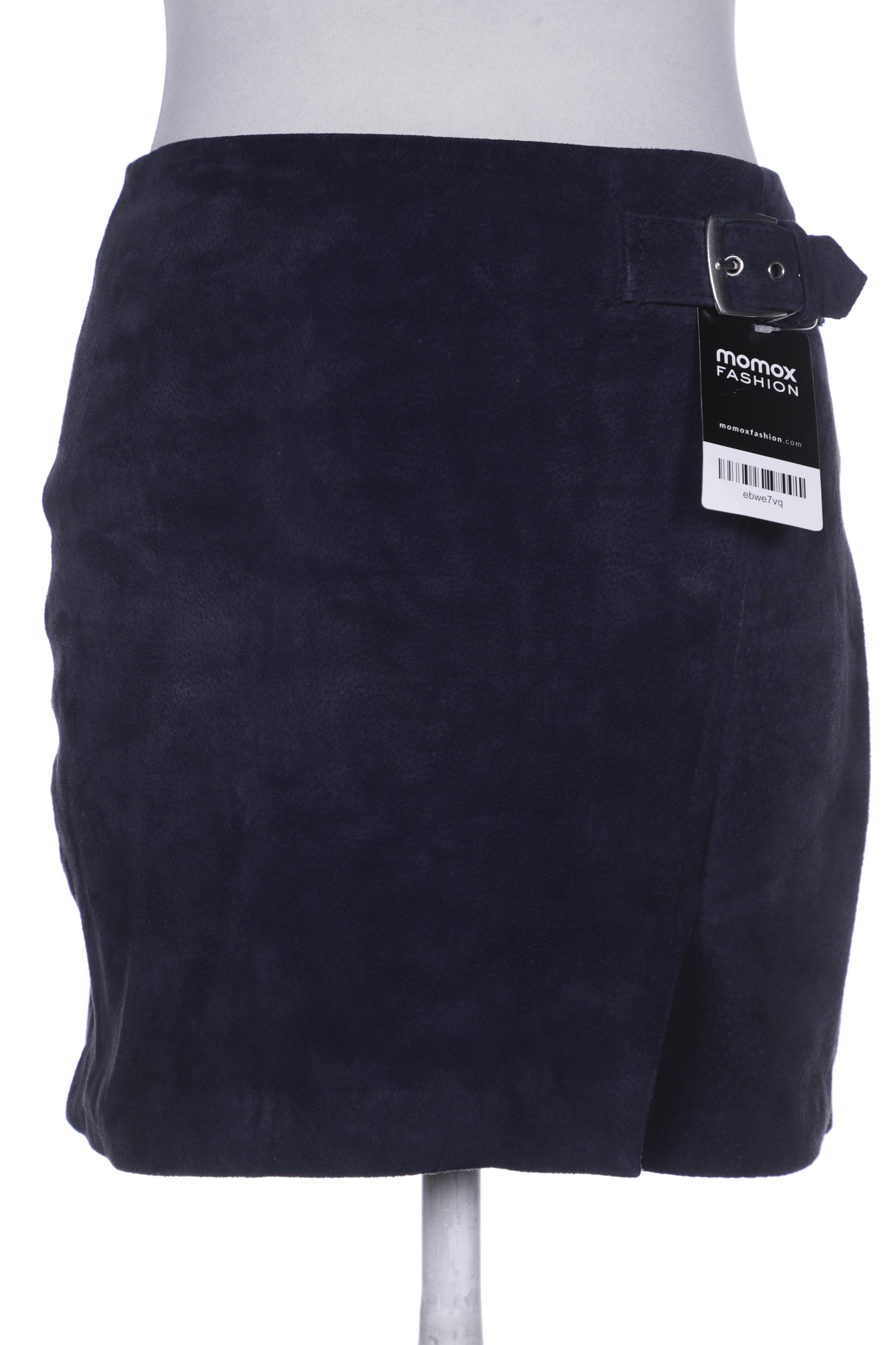 

Mango Damen Rock, marineblau, Gr. 34