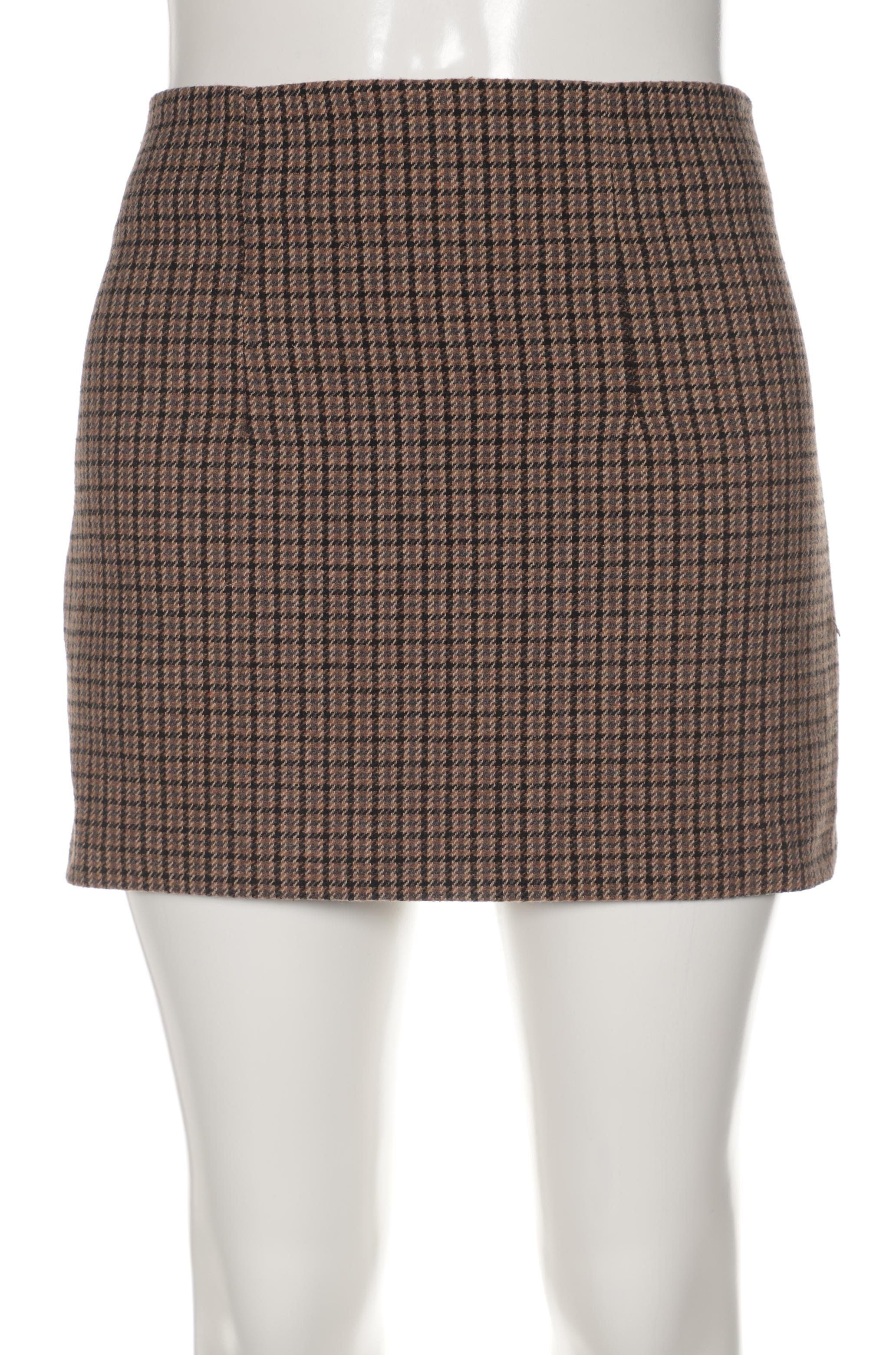 

MANGO Damen Rock, braun