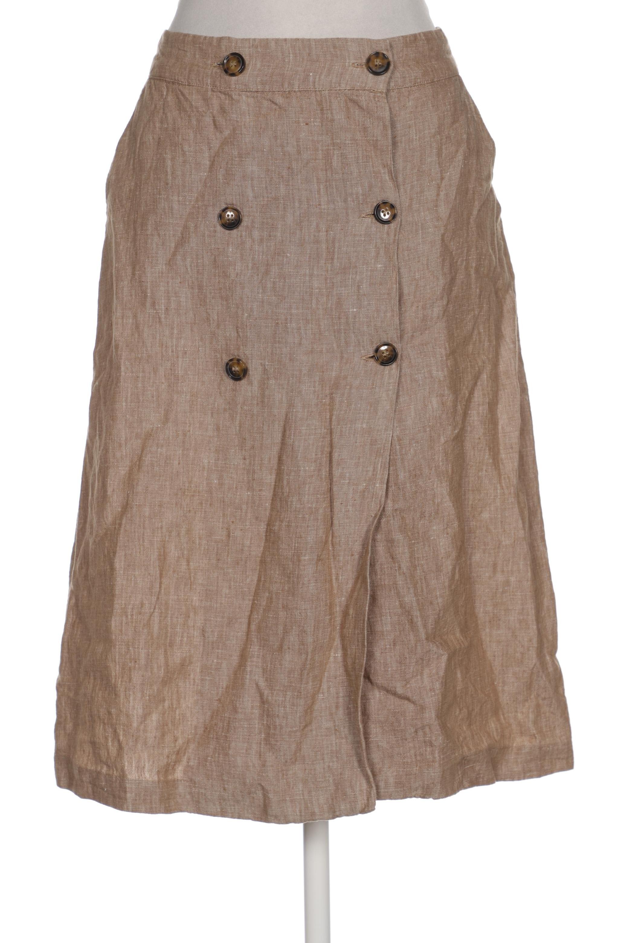 

Mango Damen Rock, beige, Gr. 38