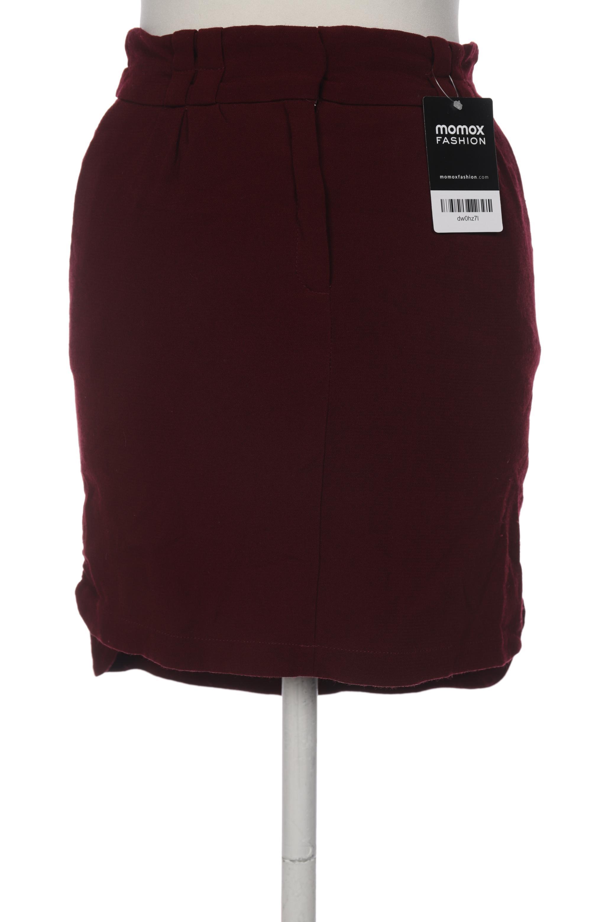 

Mango Damen Rock, bordeaux, Gr. 34