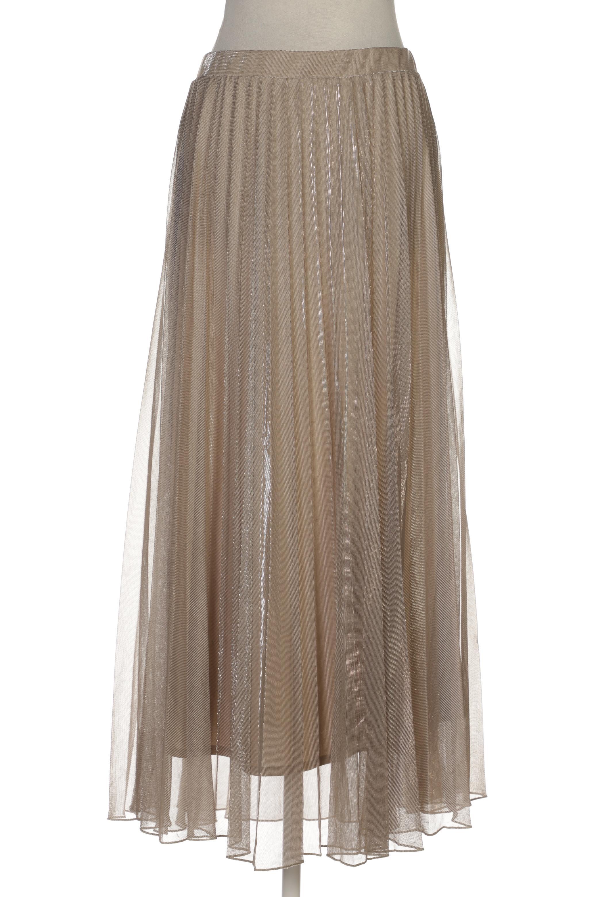 

Mango Damen Rock, beige, Gr. 38