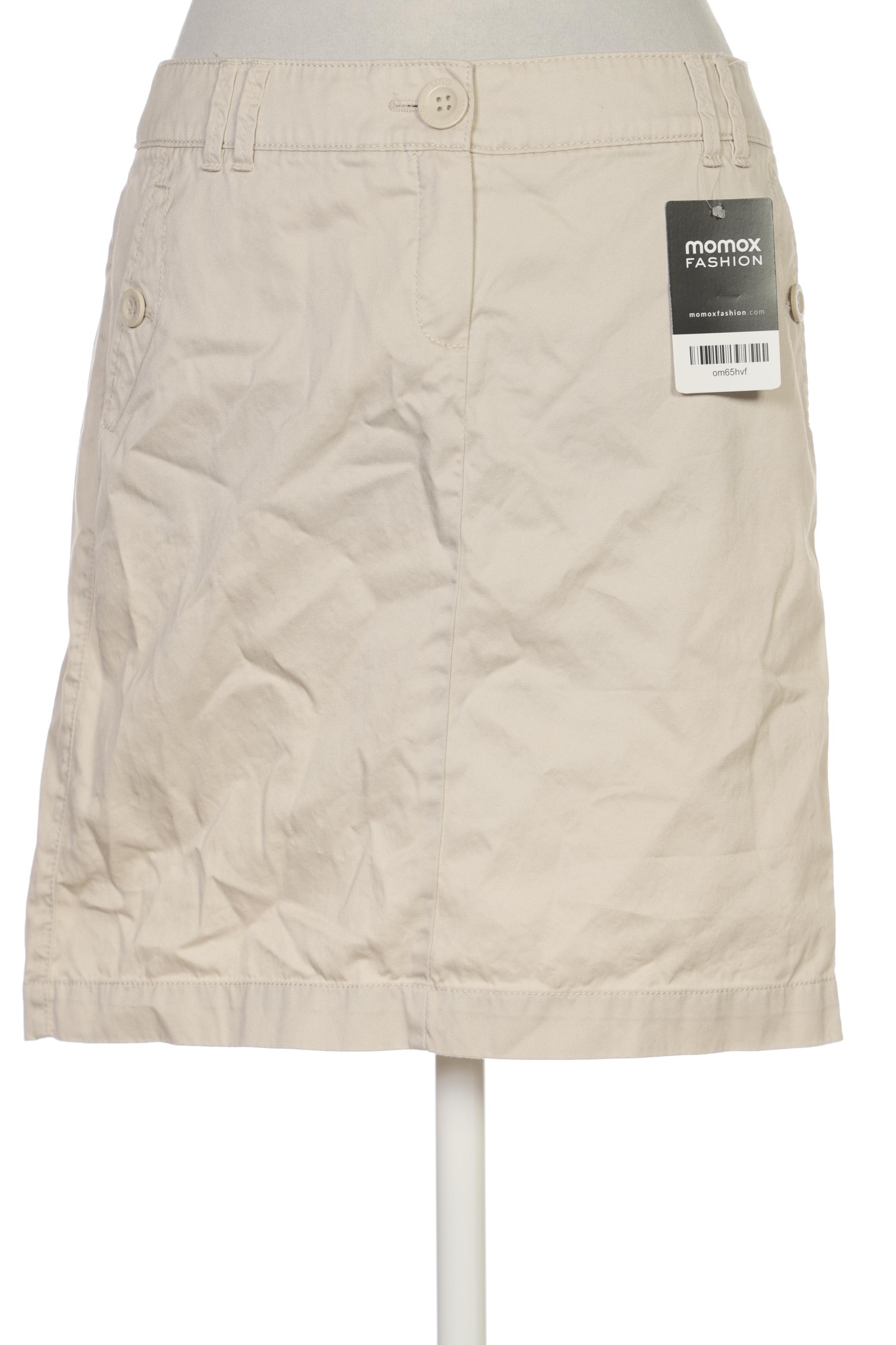 

Mango Damen Rock, beige, Gr. 36