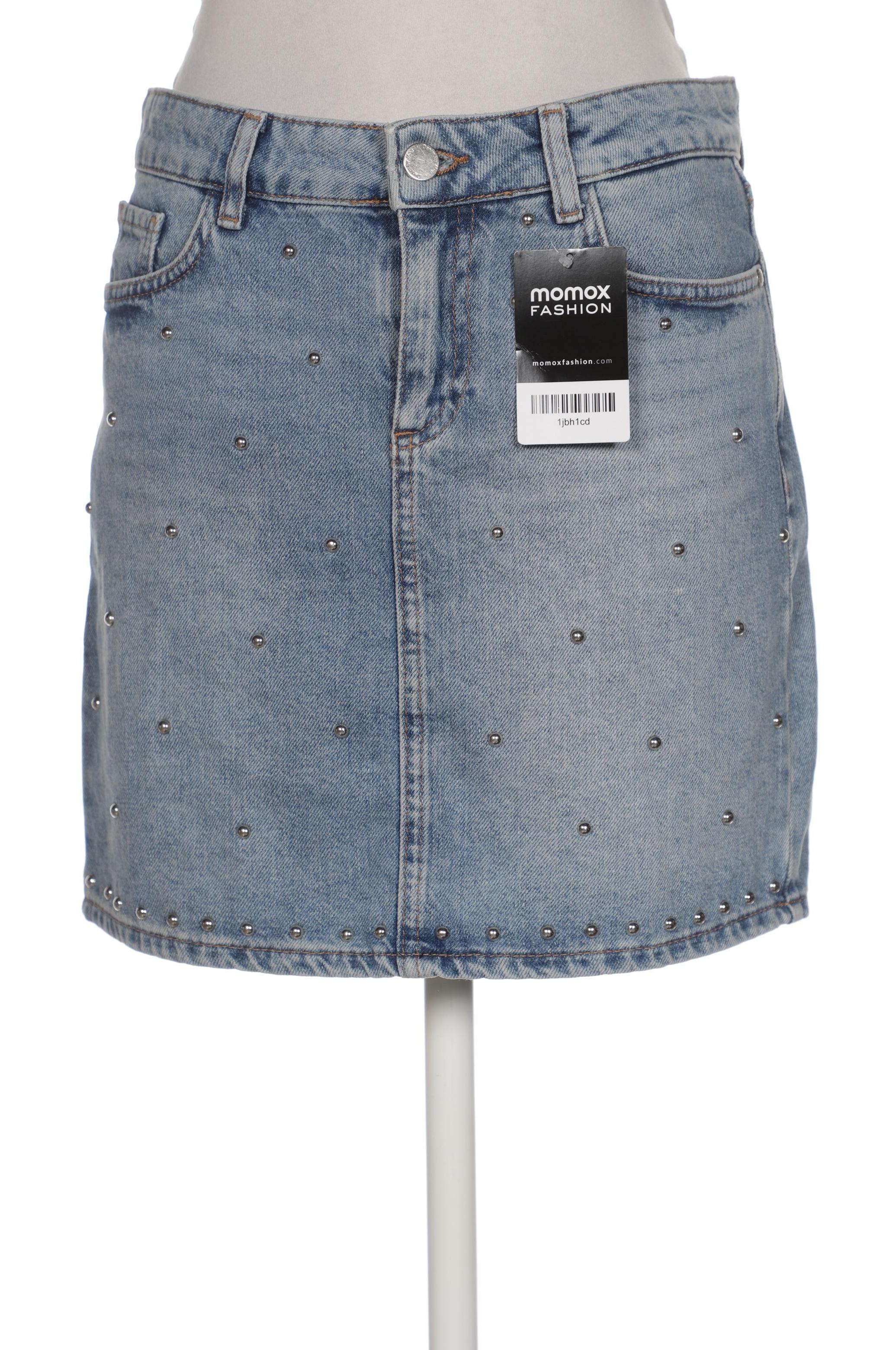 

Mango Damen Rock, blau, Gr. 34