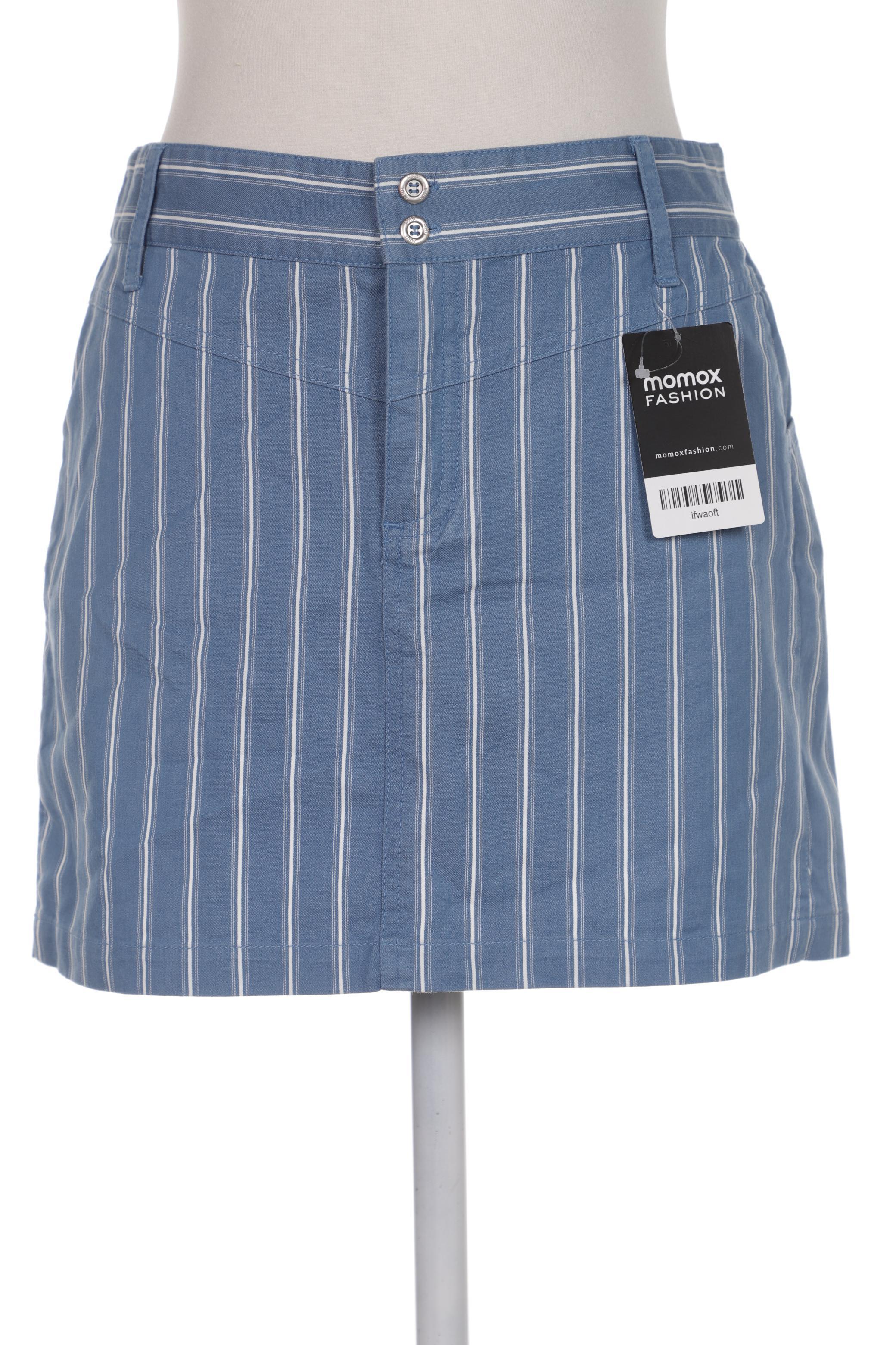 

MANGO Damen Rock, blau