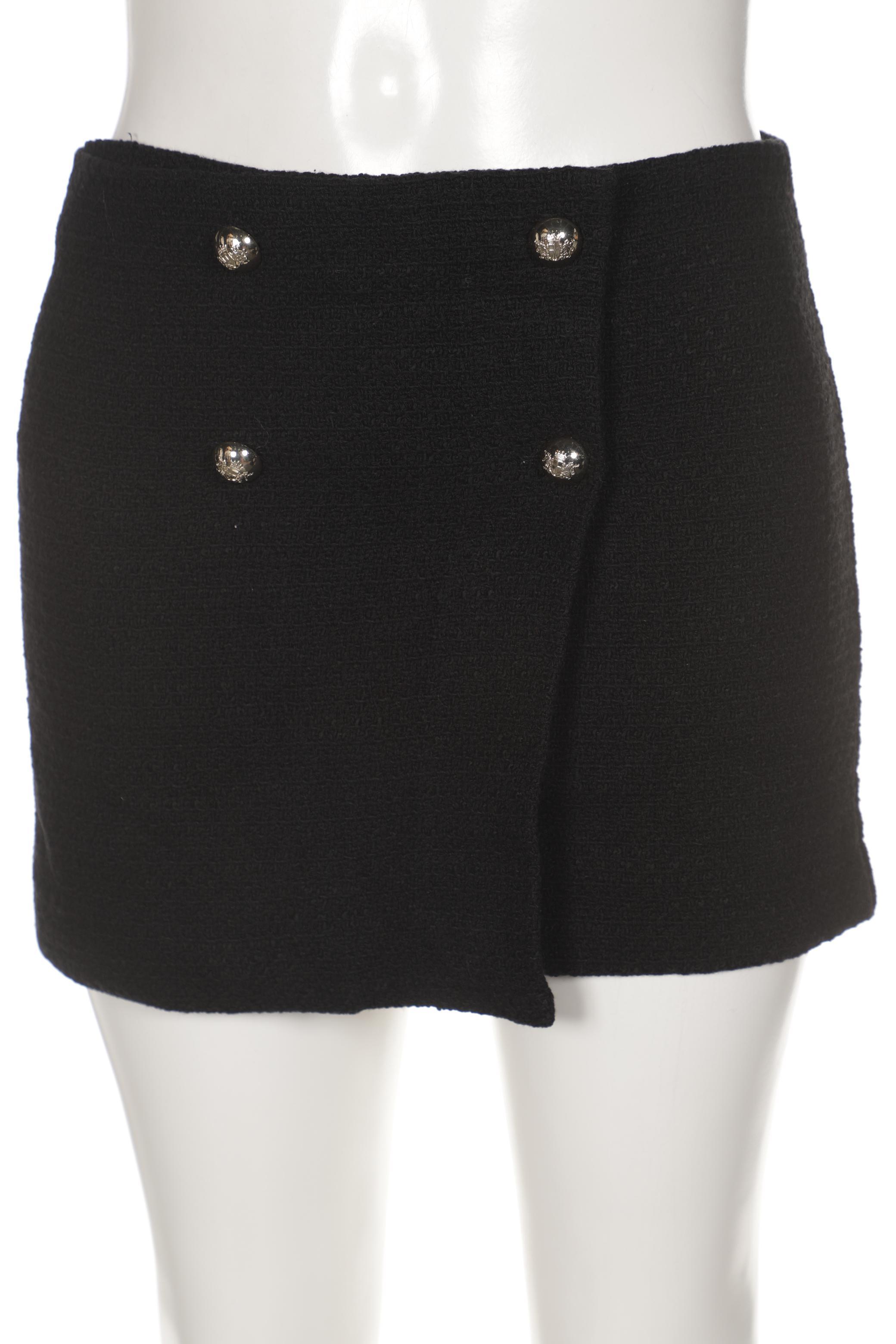 

MANGO Damen Rock, schwarz