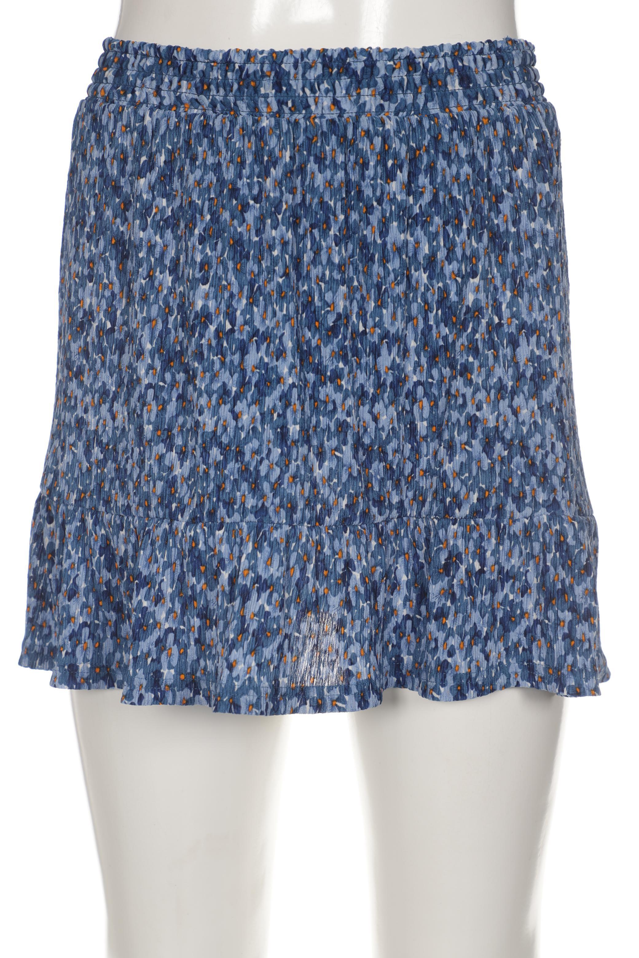 

Mango Damen Rock, blau, Gr. 36