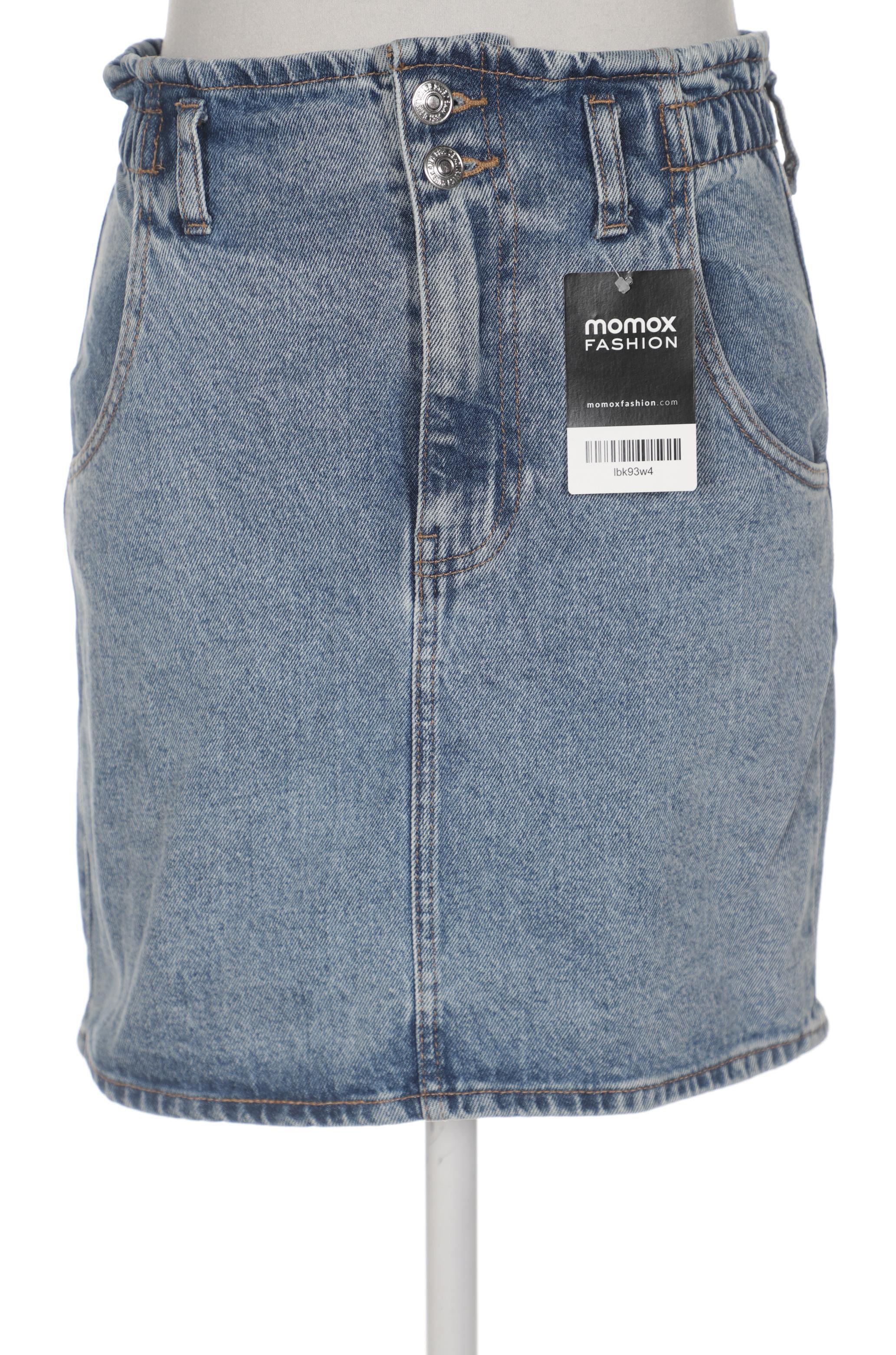 

MANGO Damen Rock, hellblau