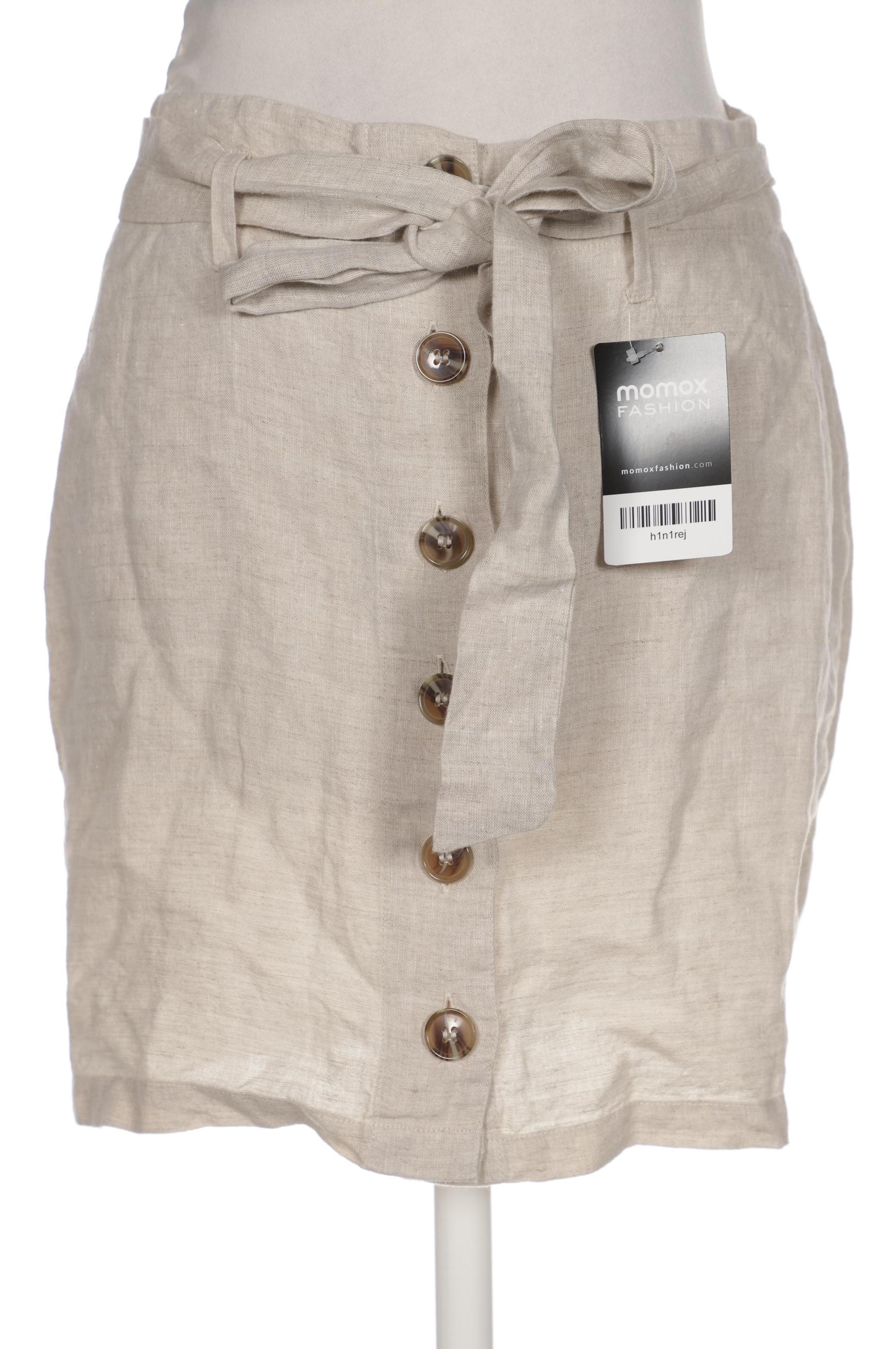 

Mango Damen Rock, cremeweiß, Gr. 34