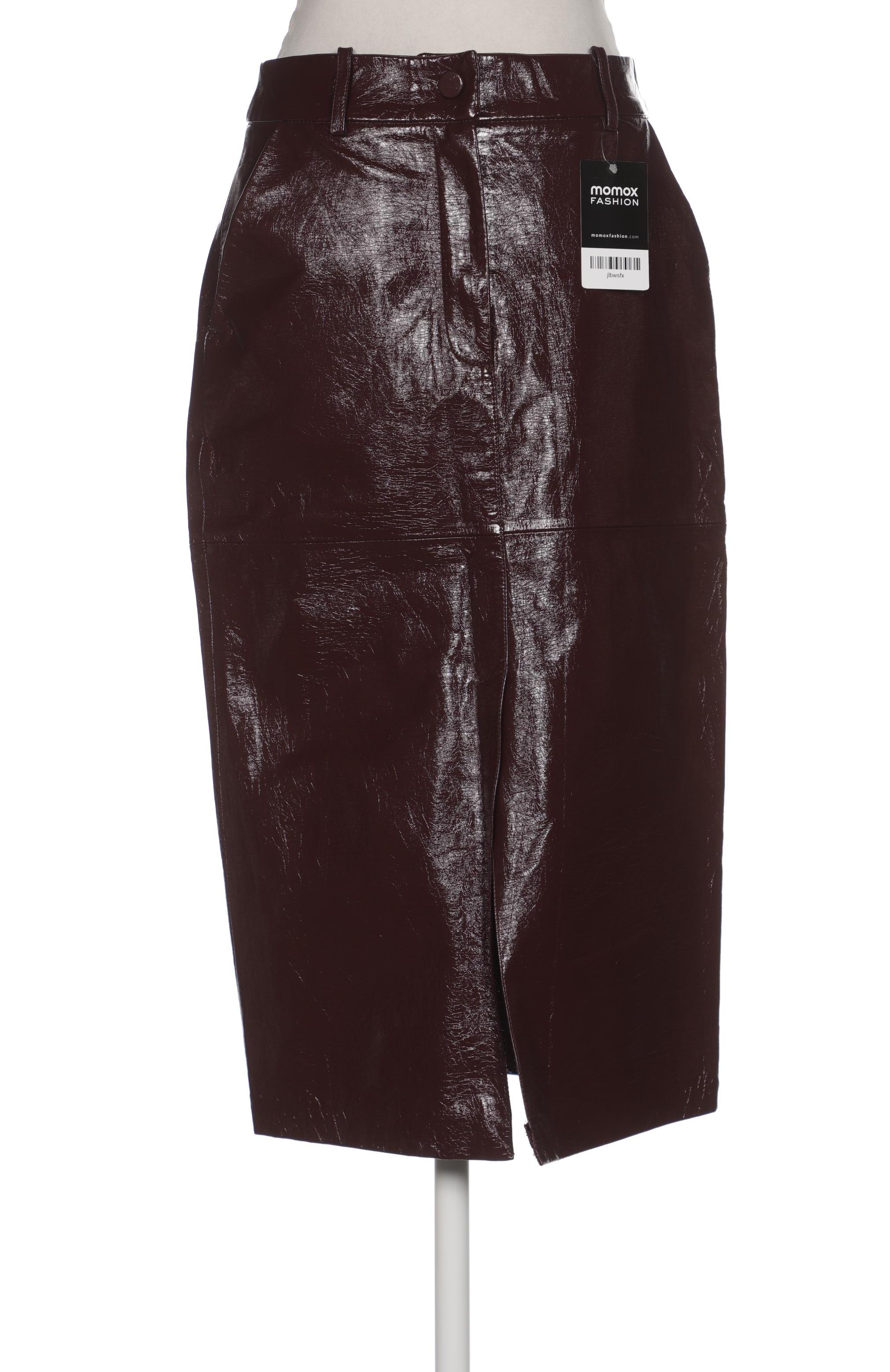 

Mango Damen Rock, bordeaux, Gr. 36