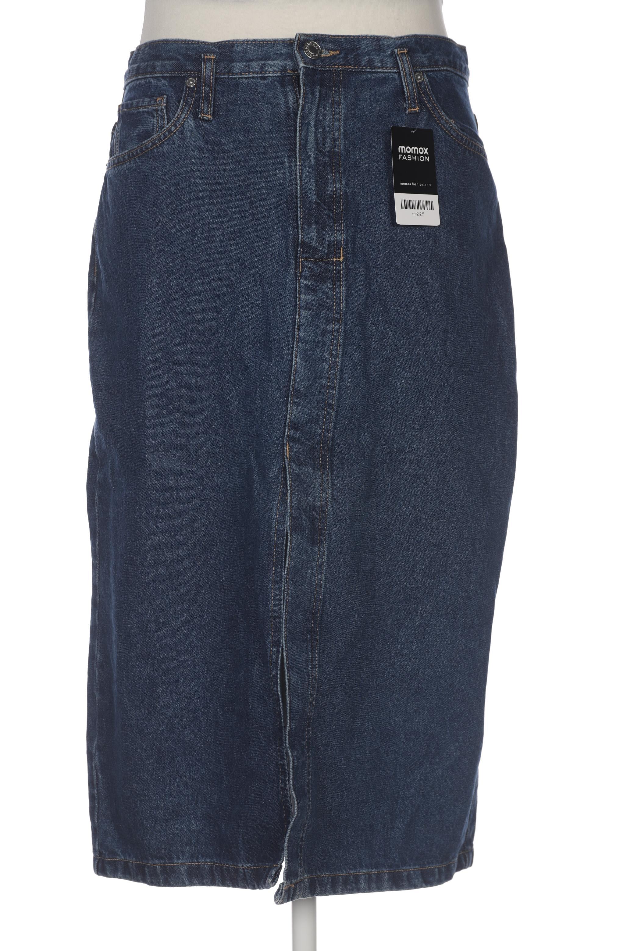 

Mango Damen Rock, blau, Gr. 42