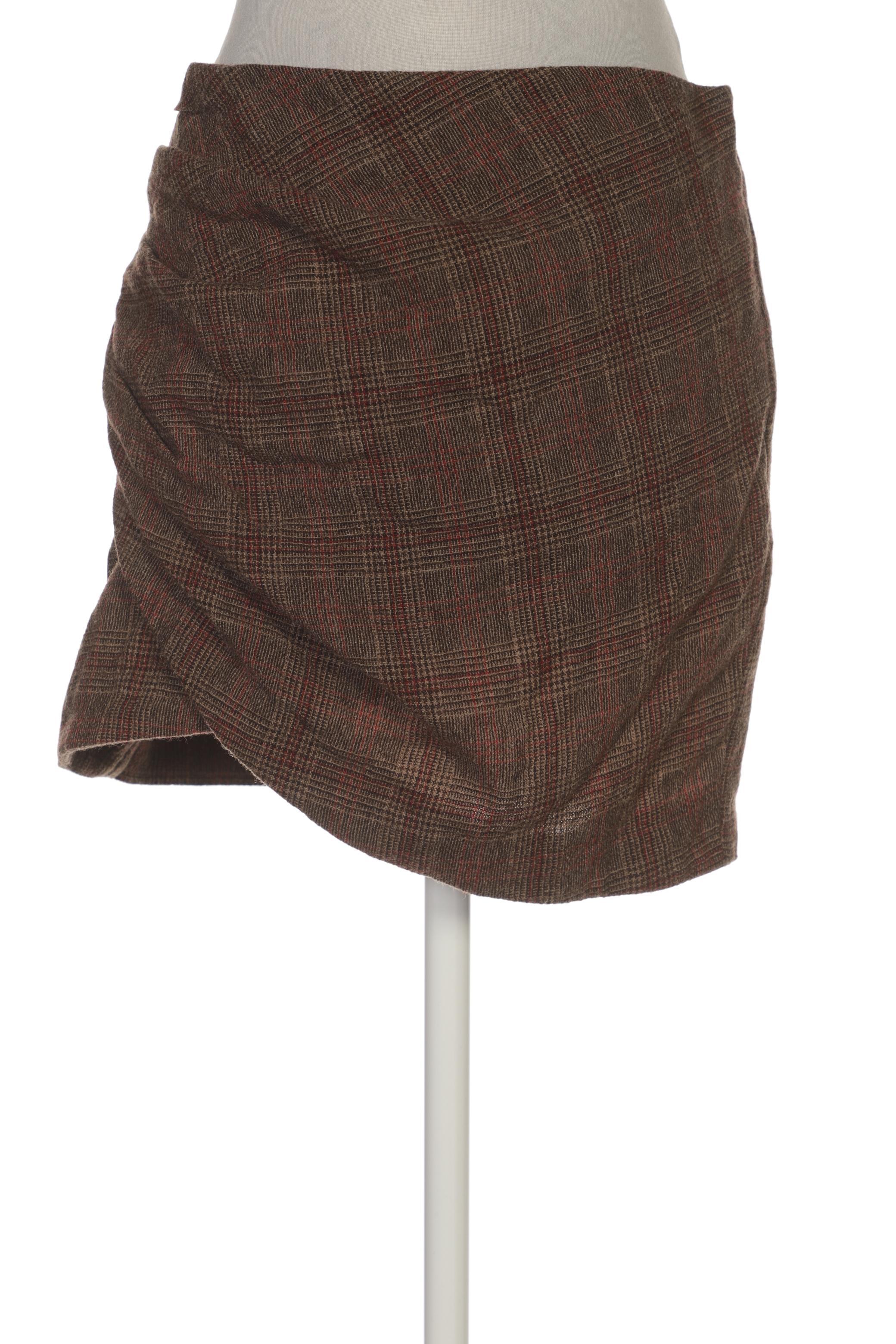 

Mango Damen Rock, braun, Gr. 36