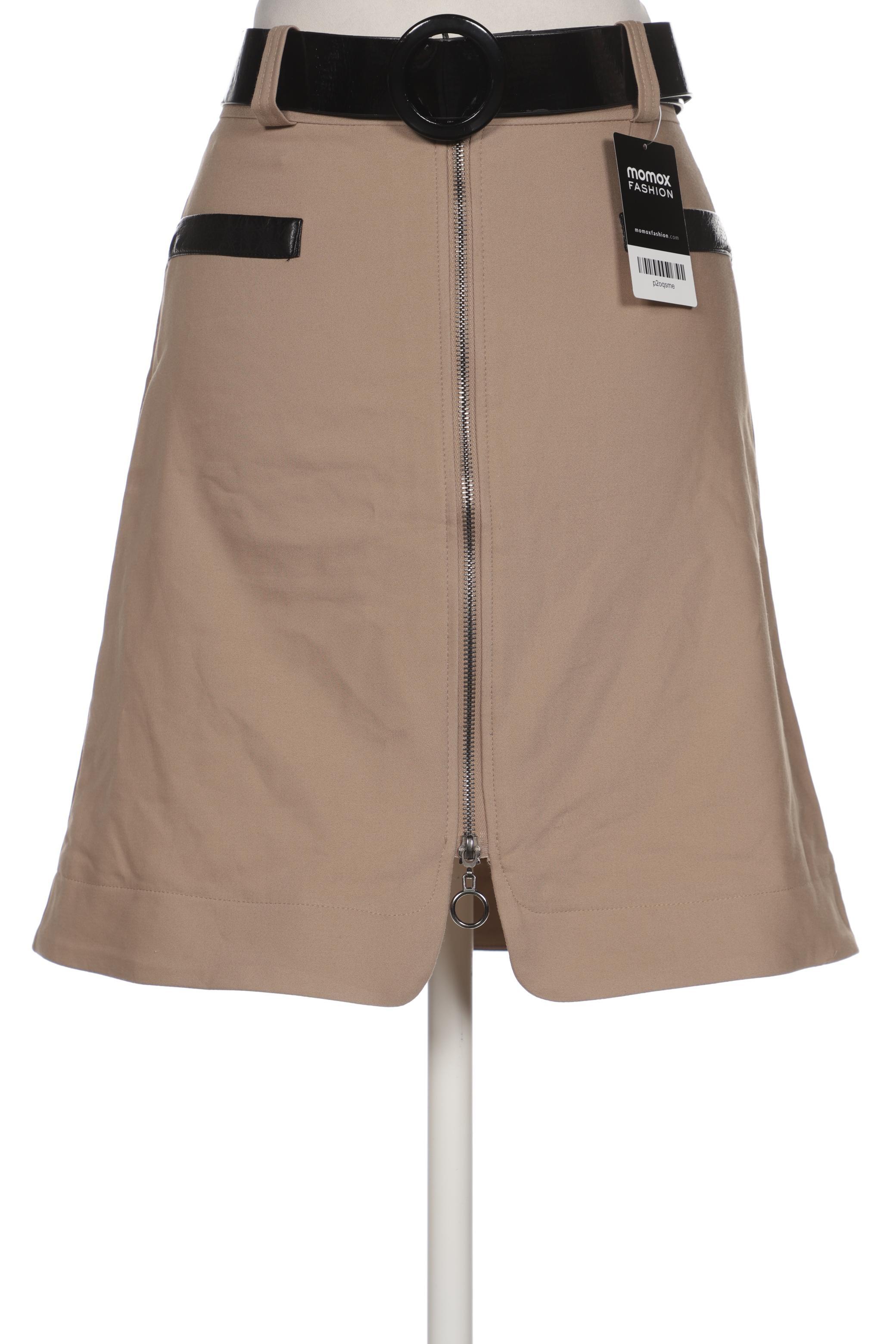 

Mango Damen Rock, beige, Gr. 34