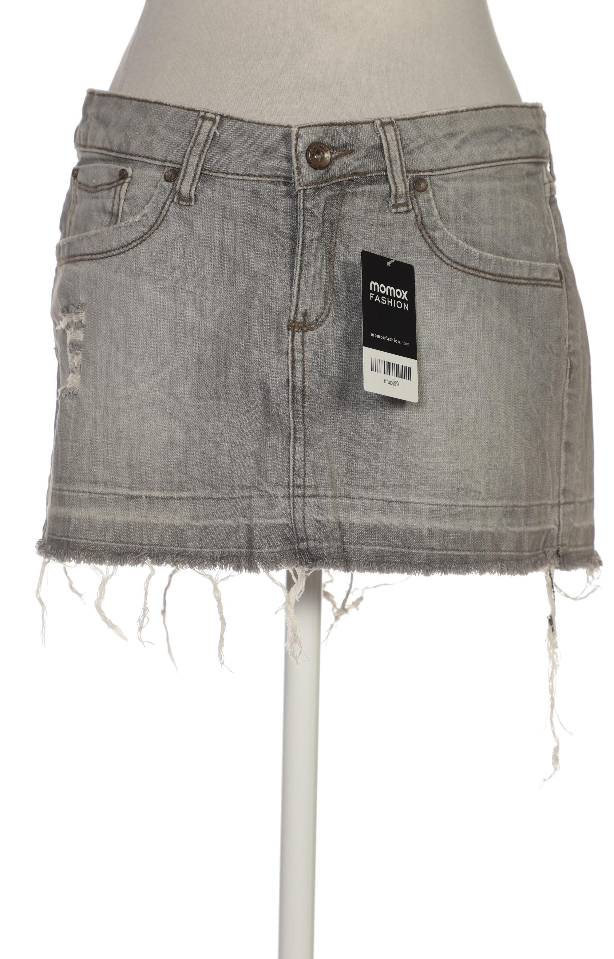 

Mango Damen Rock, grau, Gr. 38