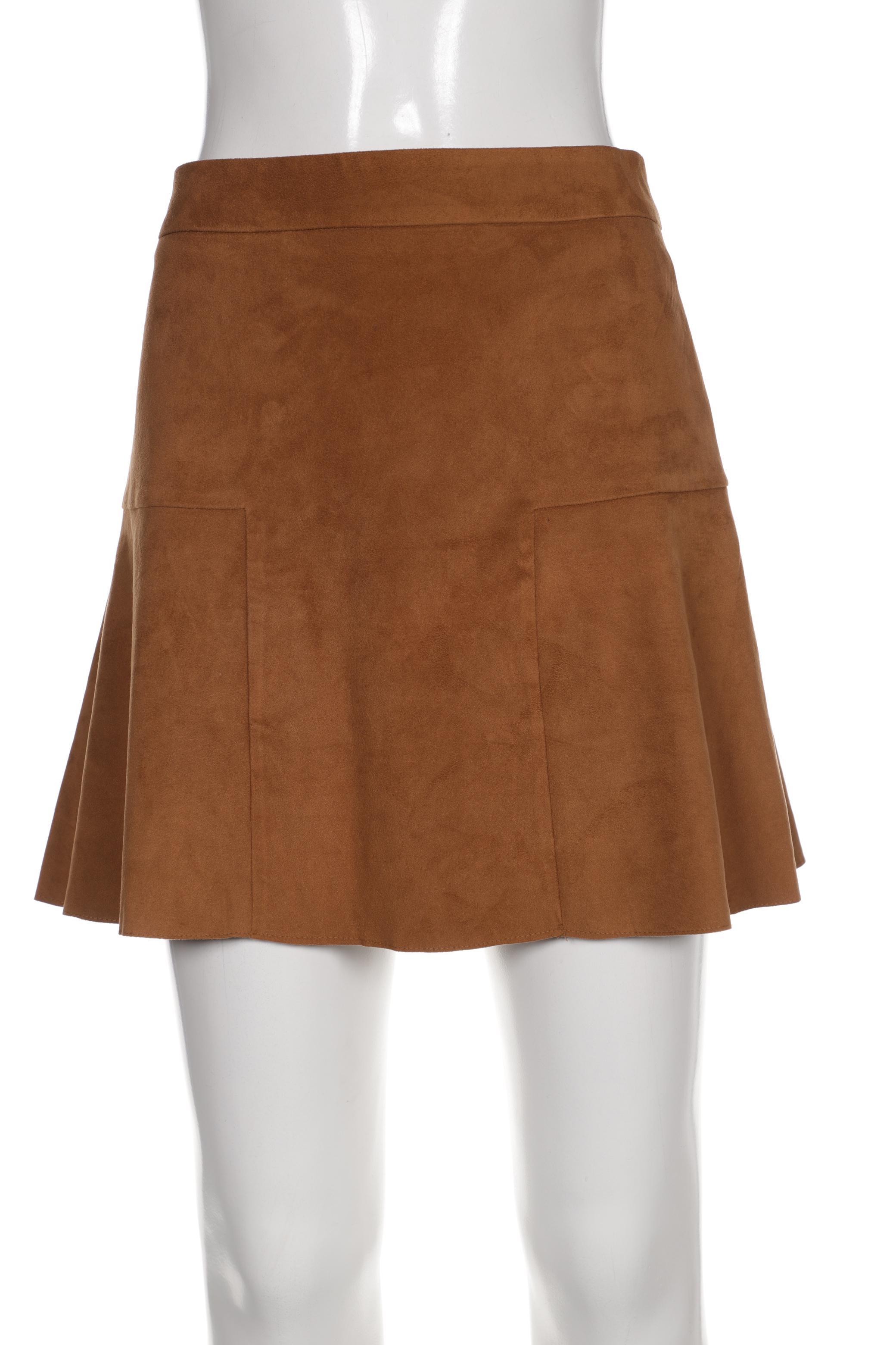 

MANGO Damen Rock, braun