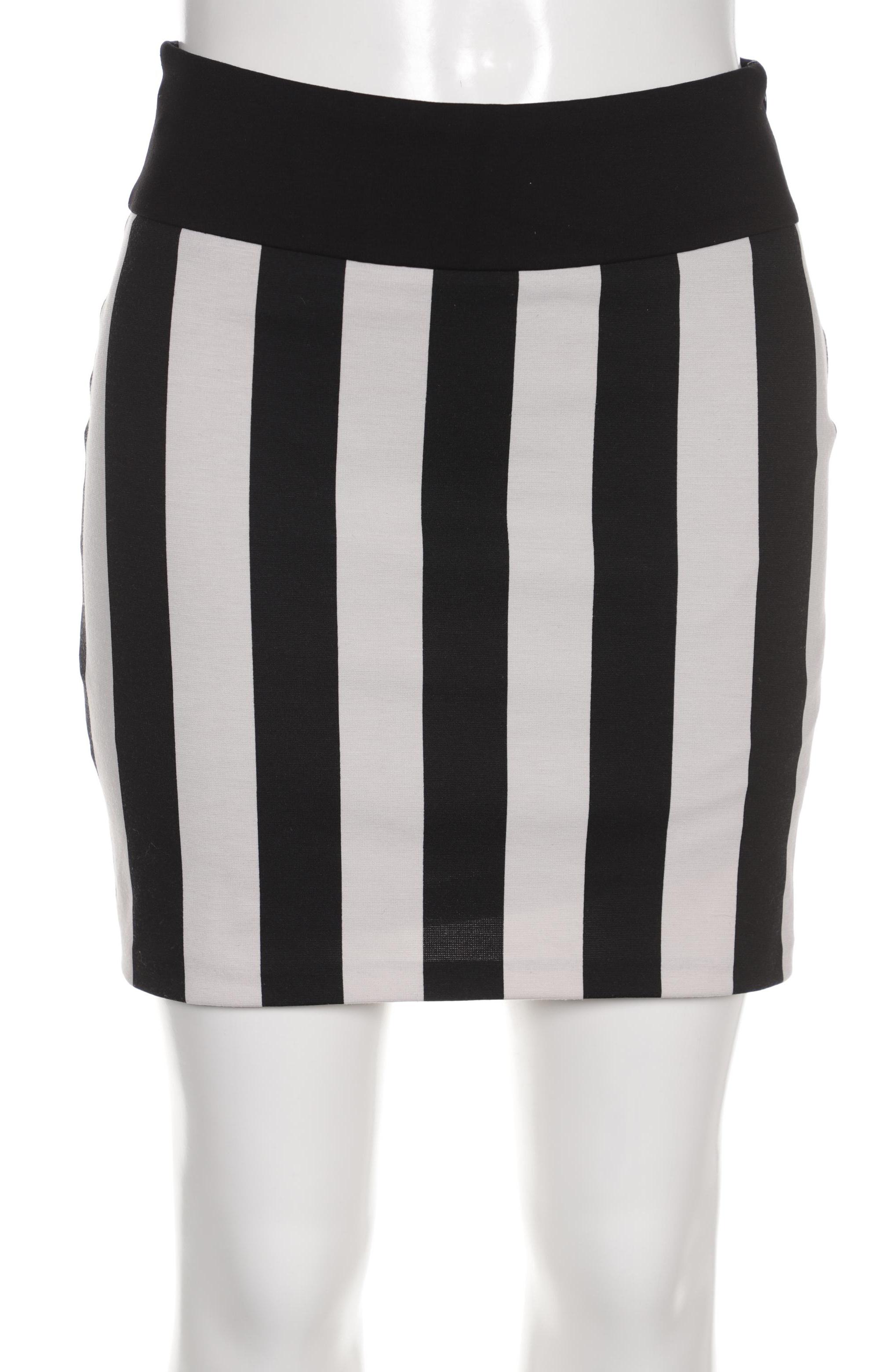 

MANGO Damen Rock, schwarz