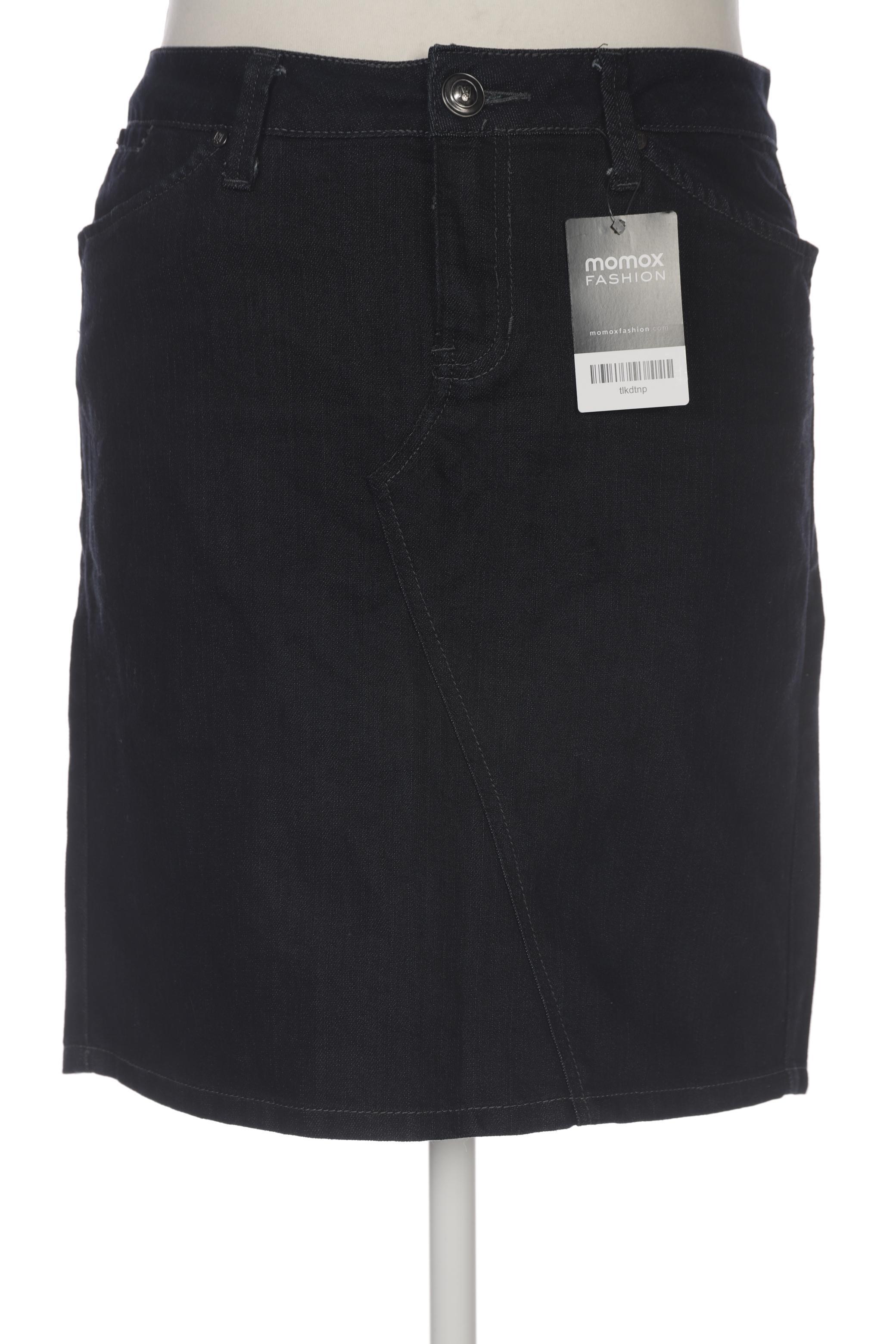 

Mango Damen Rock, marineblau, Gr. 42
