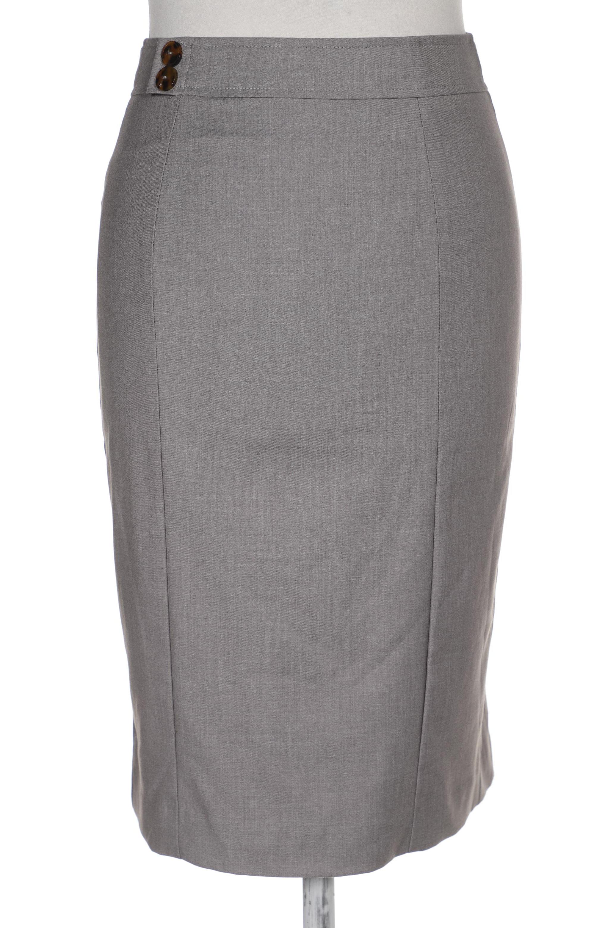

MANGO Damen Rock, grau