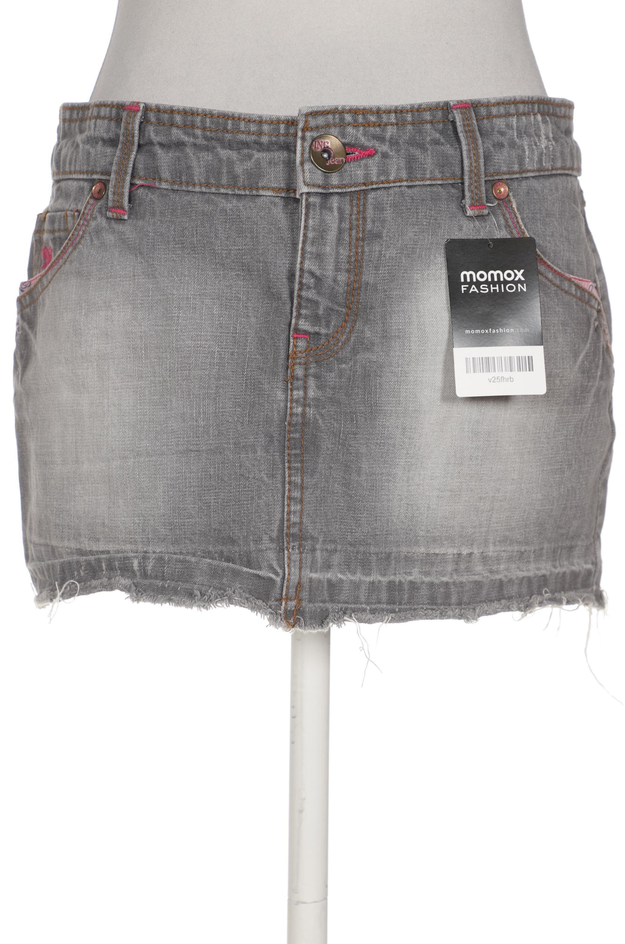 

MANGO Damen Rock, grau