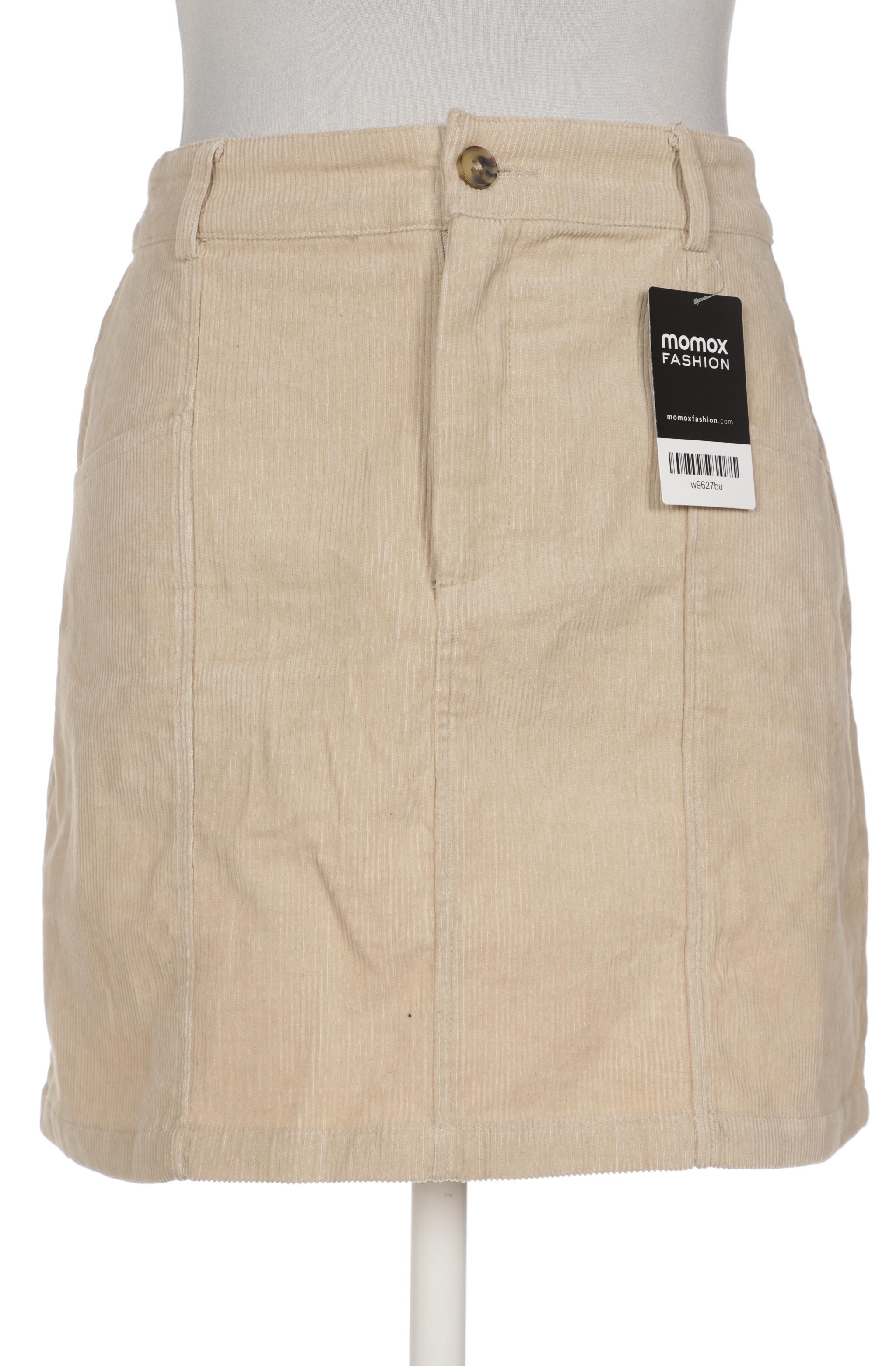 

Mango Damen Rock, beige, Gr. 36