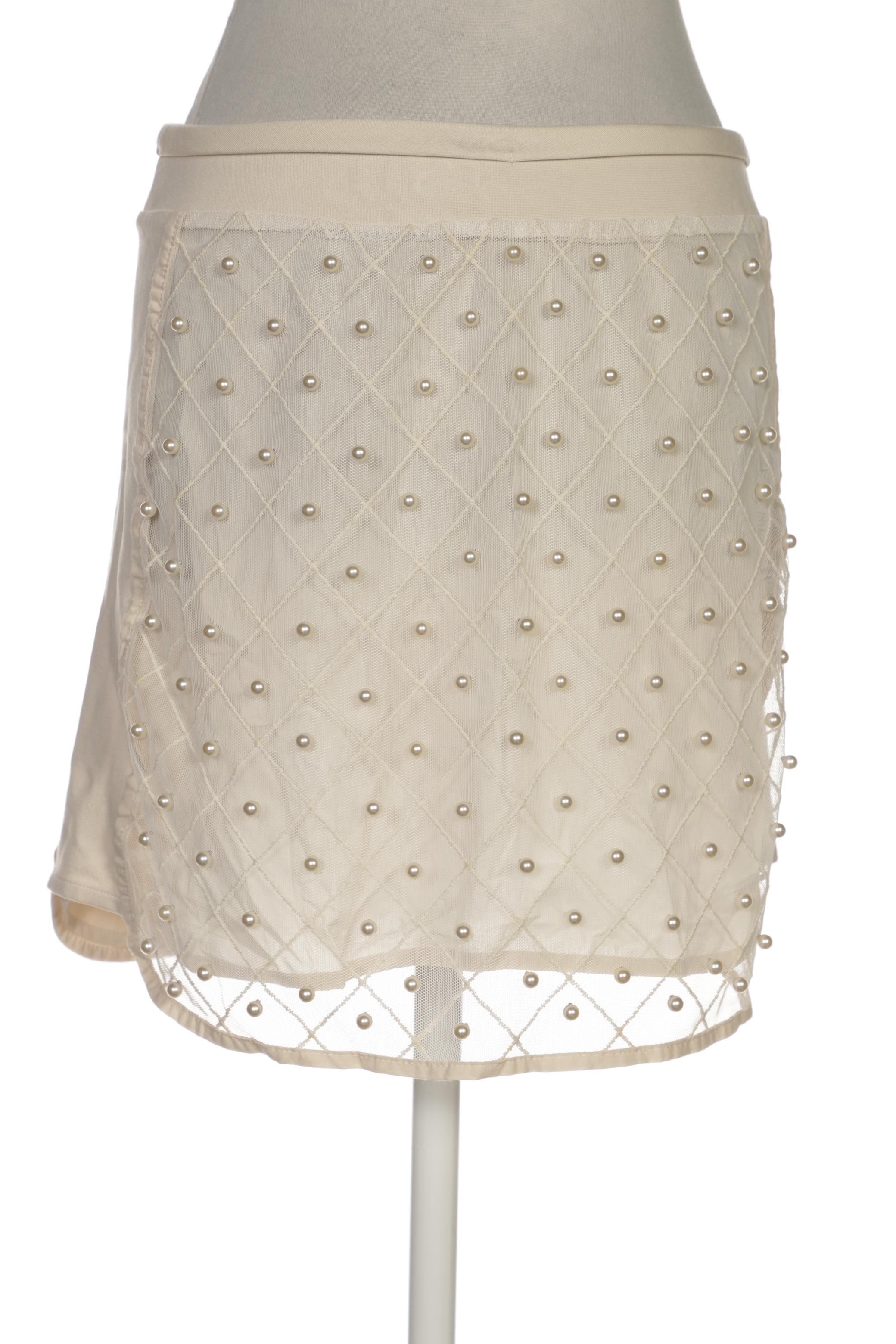 

Mango Damen Rock, beige, Gr. 36